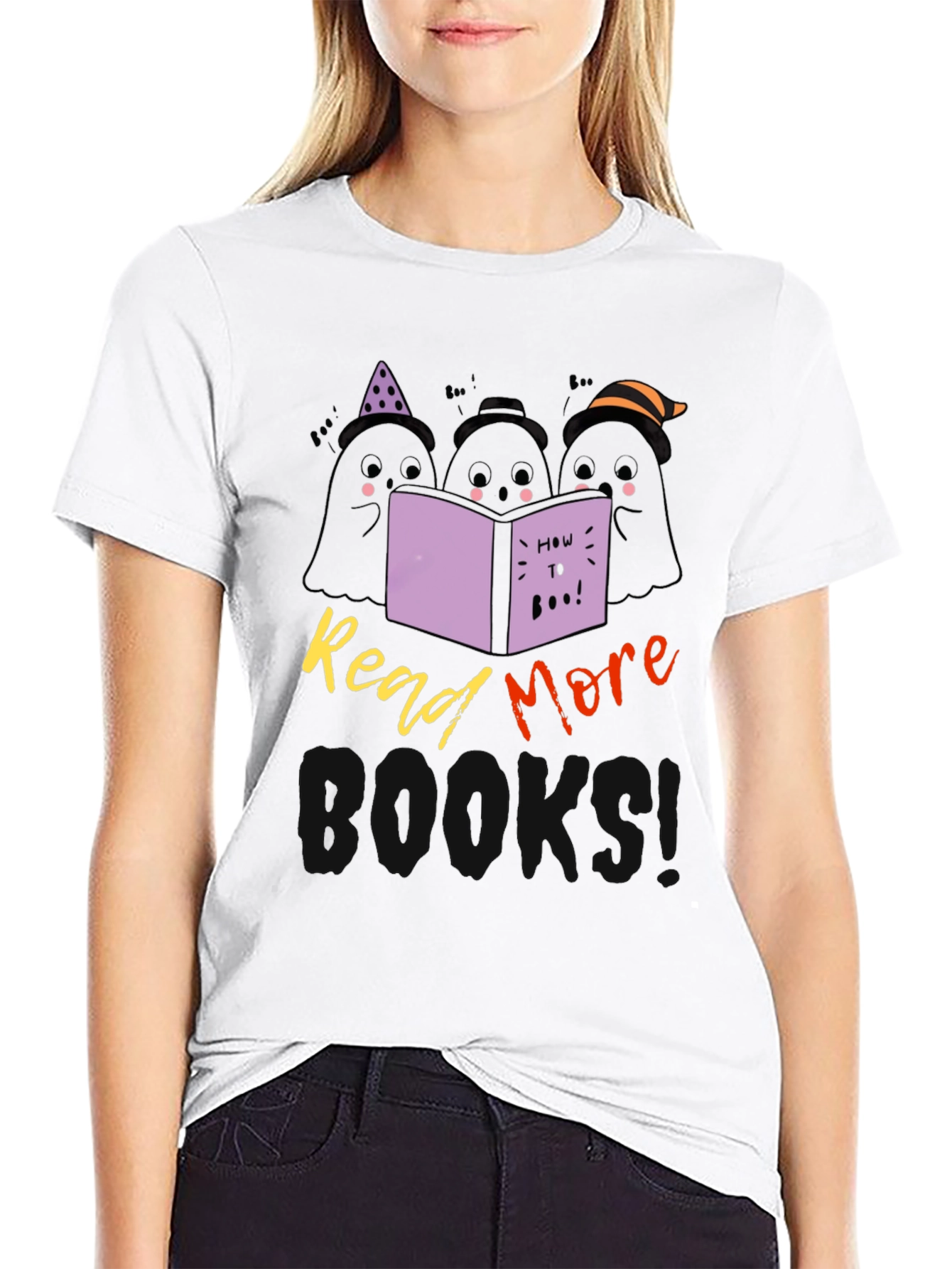 Read More Books Halloween Ghosts T-Shirt