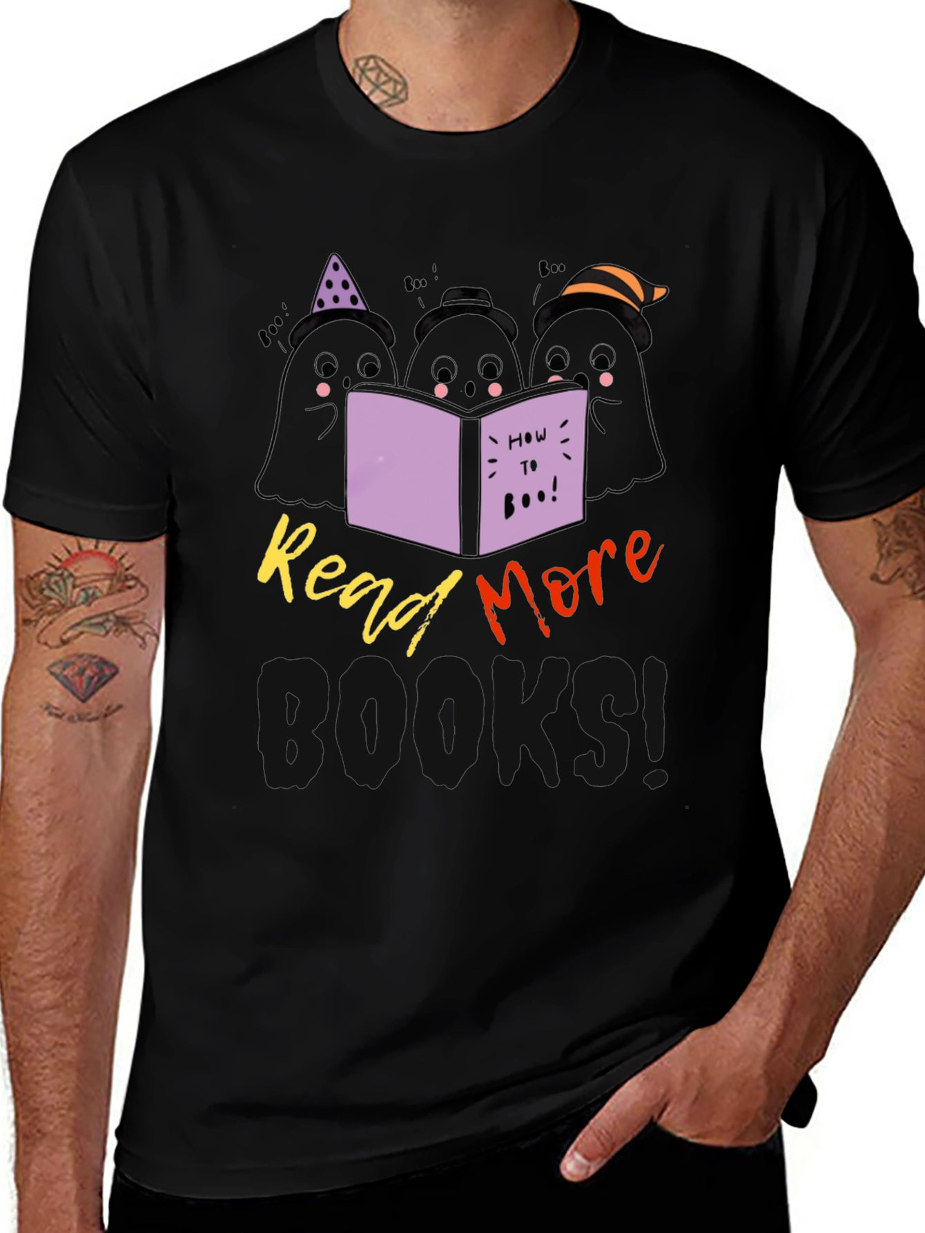 Read More Books Halloween Ghosts T-Shirt
