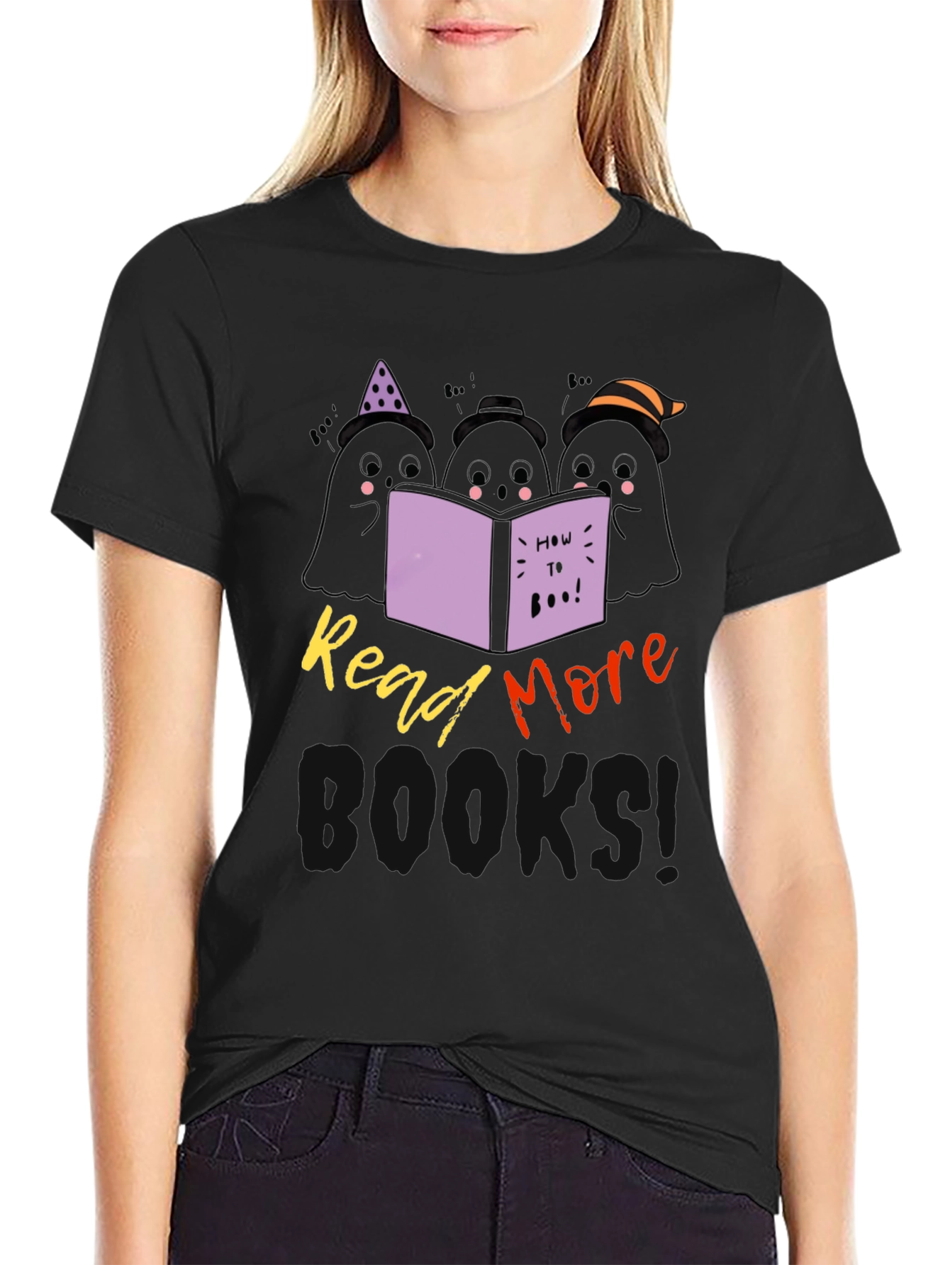 Read More Books Halloween Ghosts T-Shirt