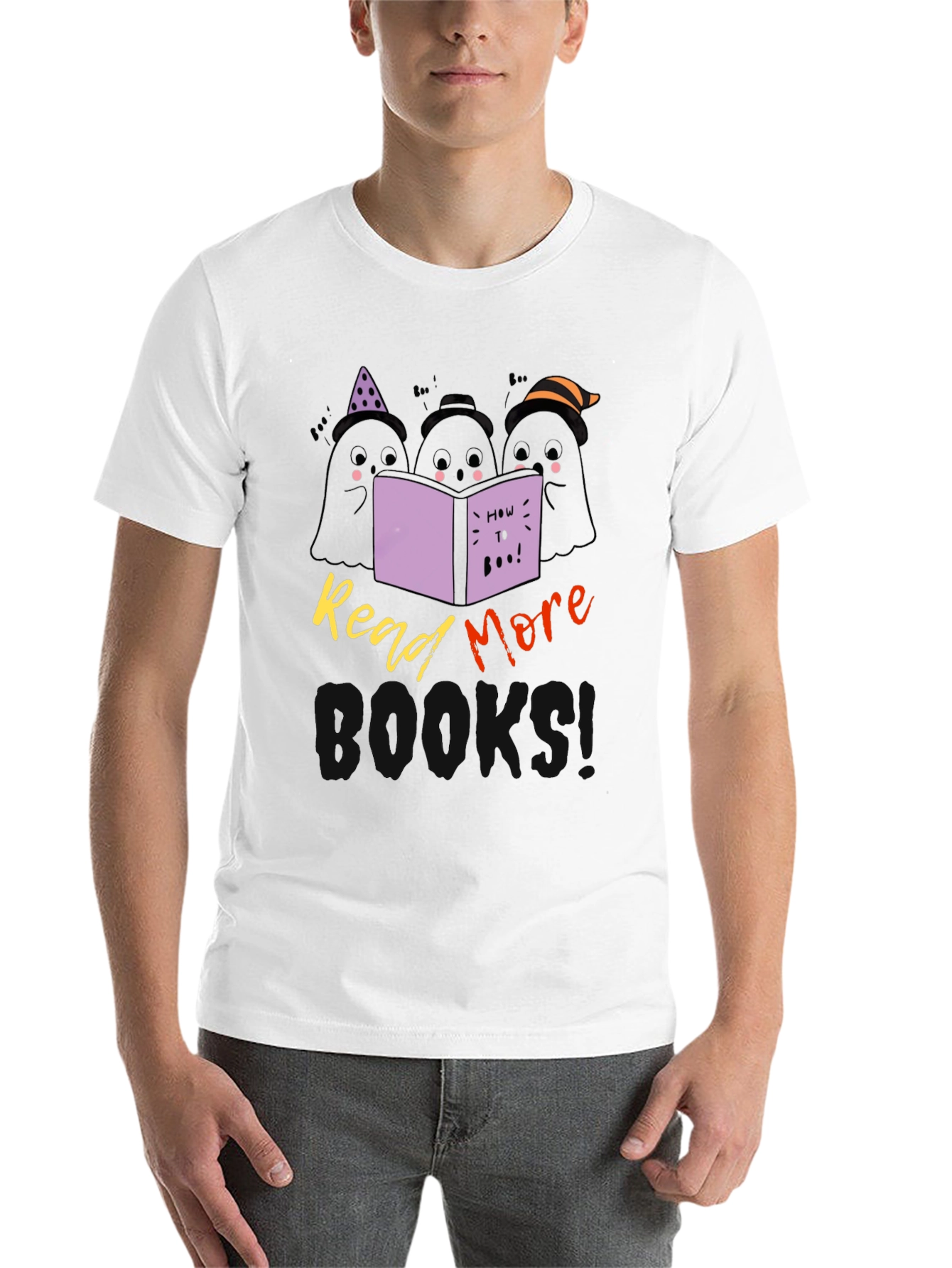 Read More Books Halloween Ghosts T-Shirt