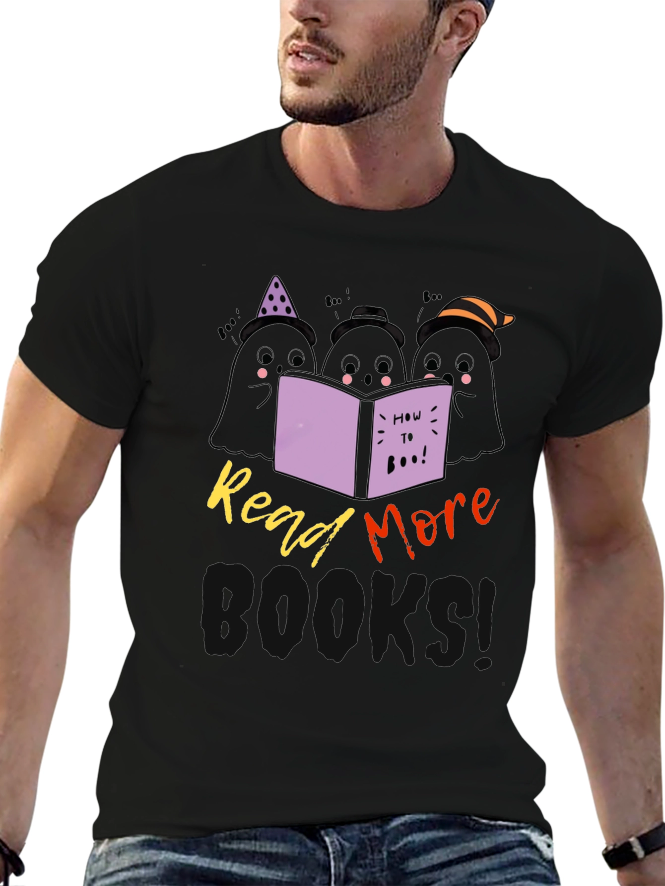 Read More Books Halloween Ghosts T-Shirt