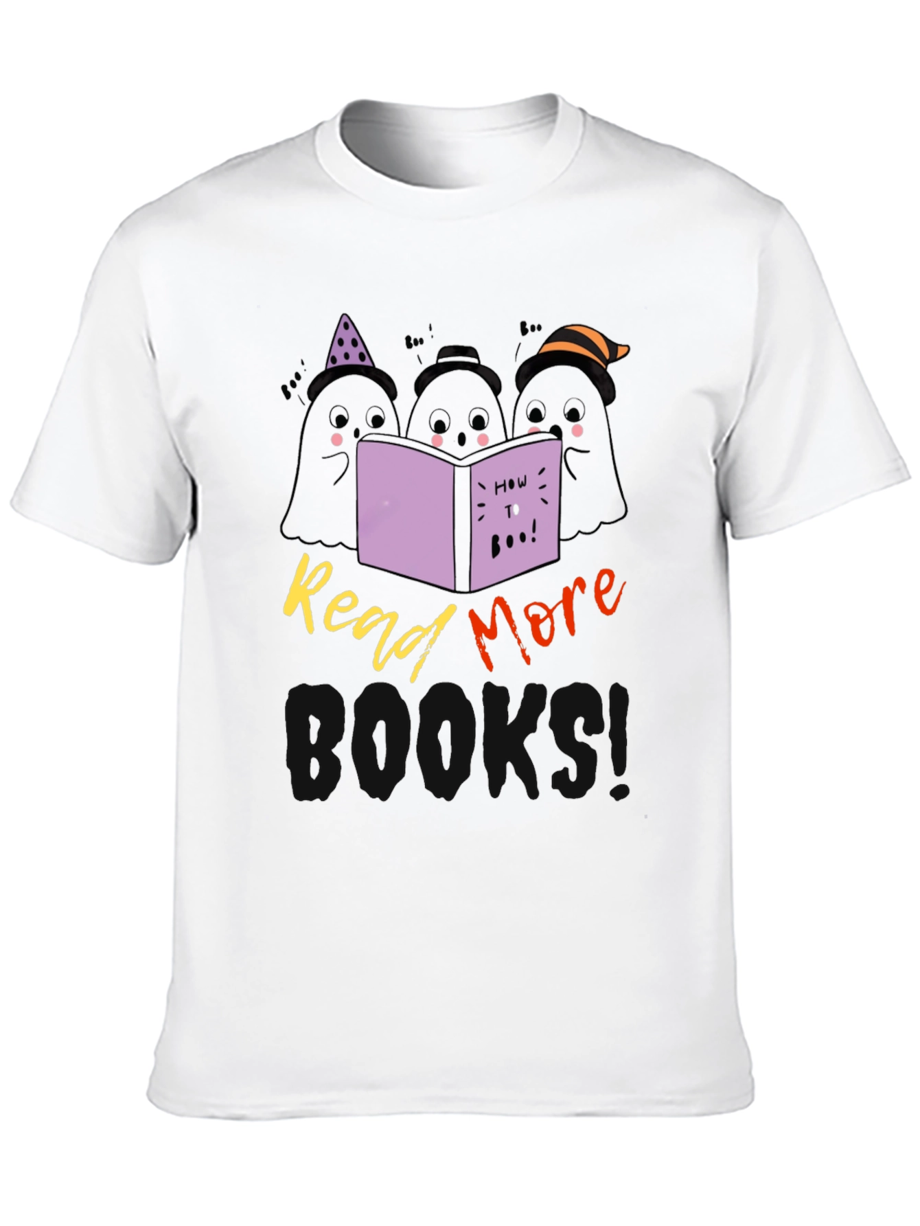 Read More Books Halloween Ghosts T-Shirt