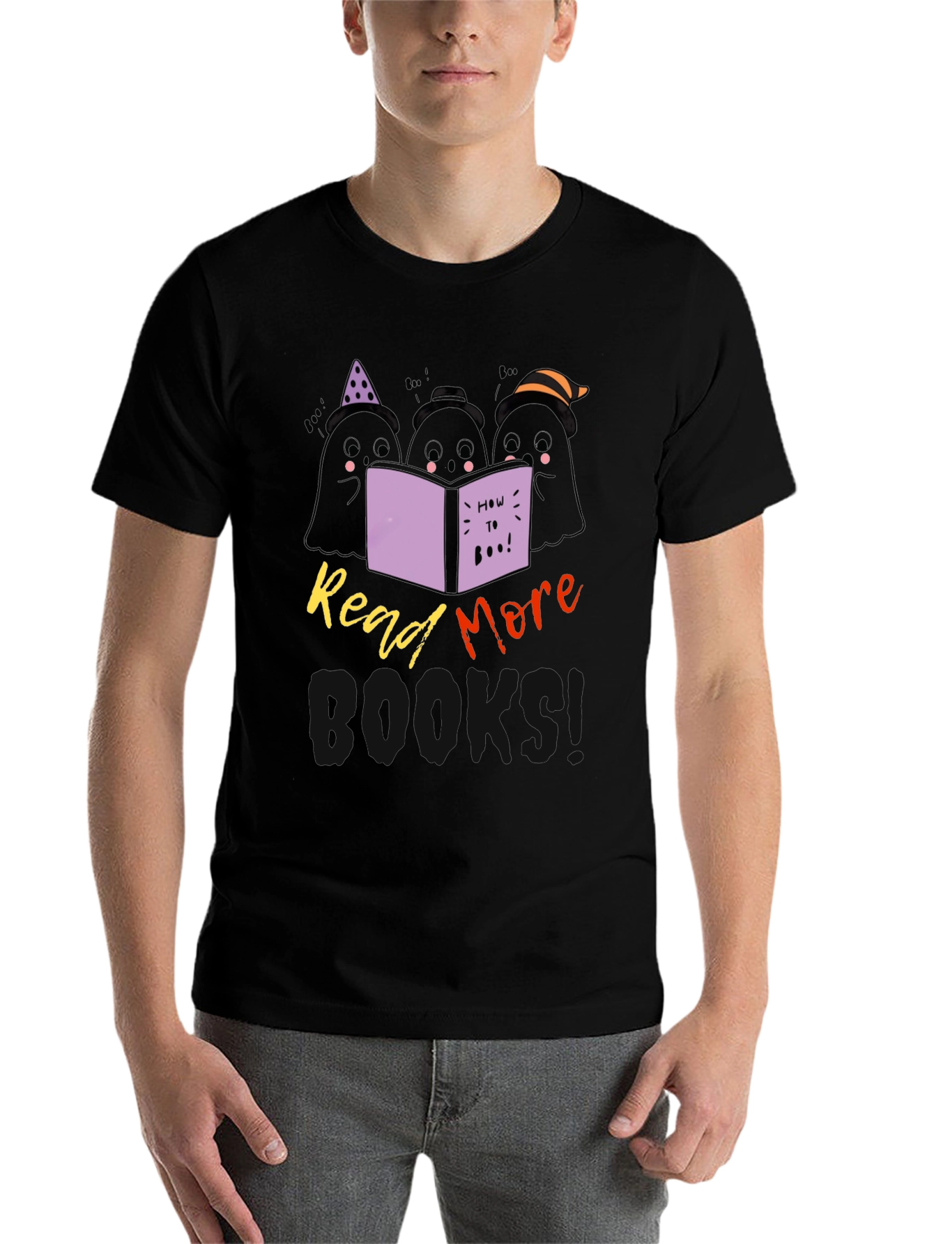 Read More Books Halloween Ghosts T-Shirt