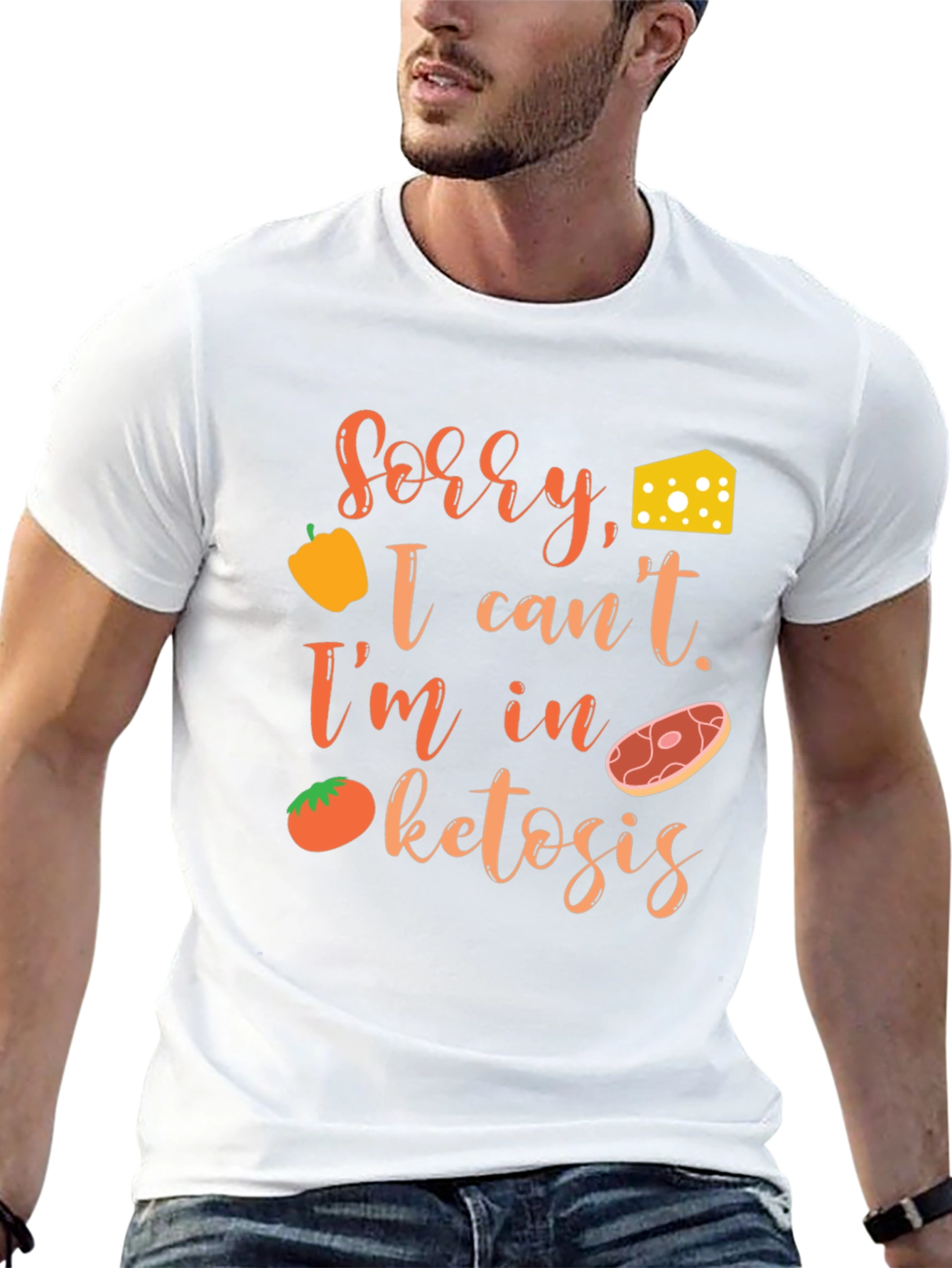 Sorry I cant. Im in Ketosis T-Shirt