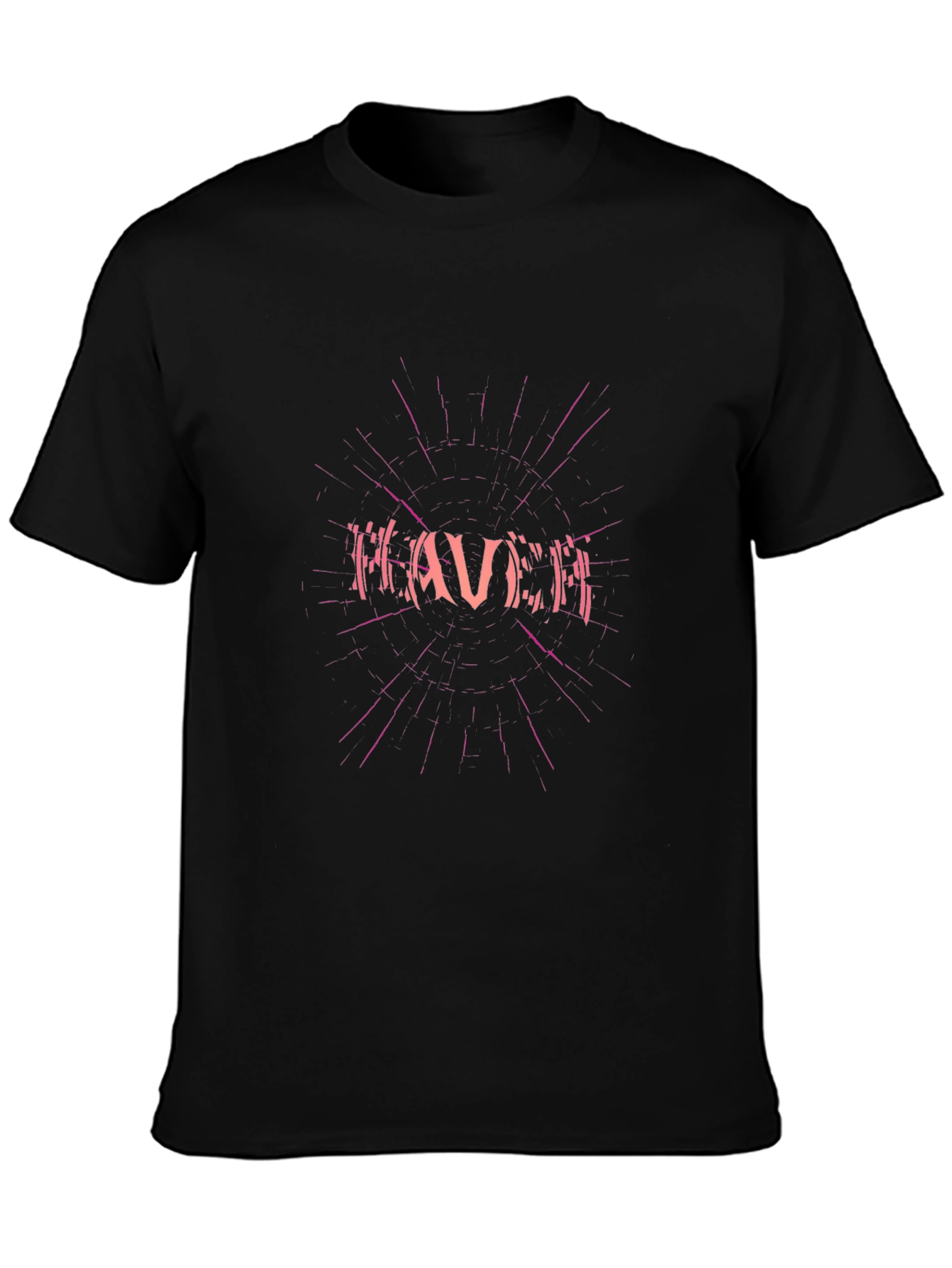 Haven Graphic Tee - Black Short Sleeve T-Shirt