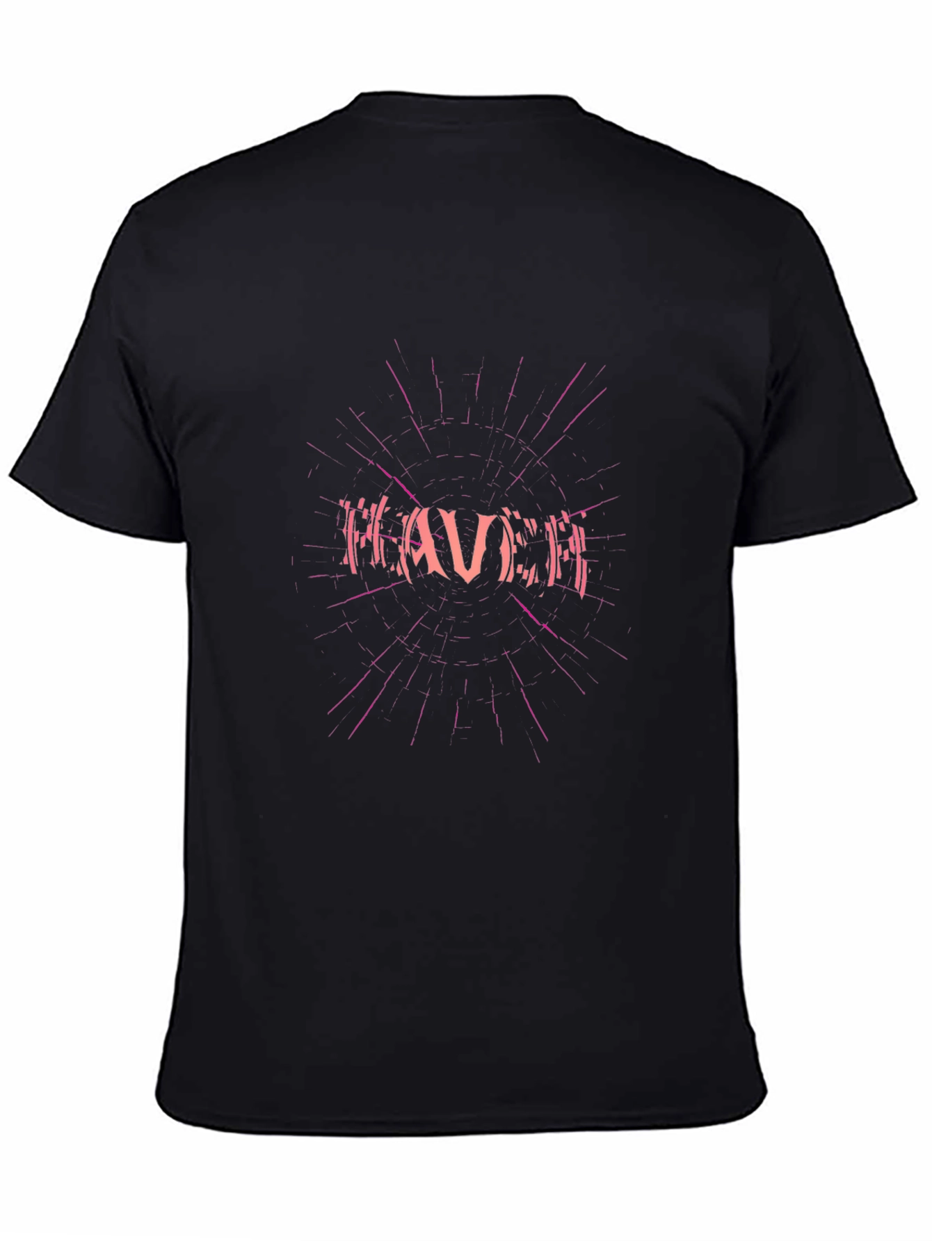 Haven Graphic Tee - Black Short Sleeve T-Shirt