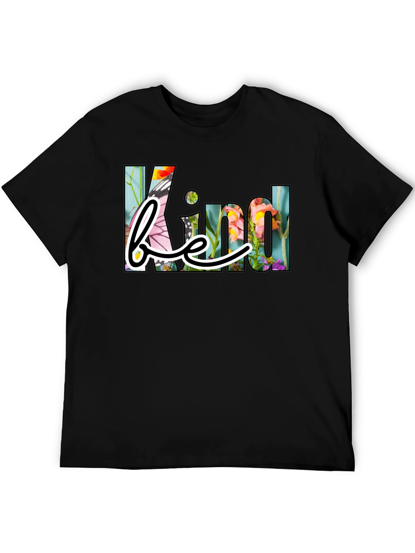 Be Kind Floral Graphic T-Shirt