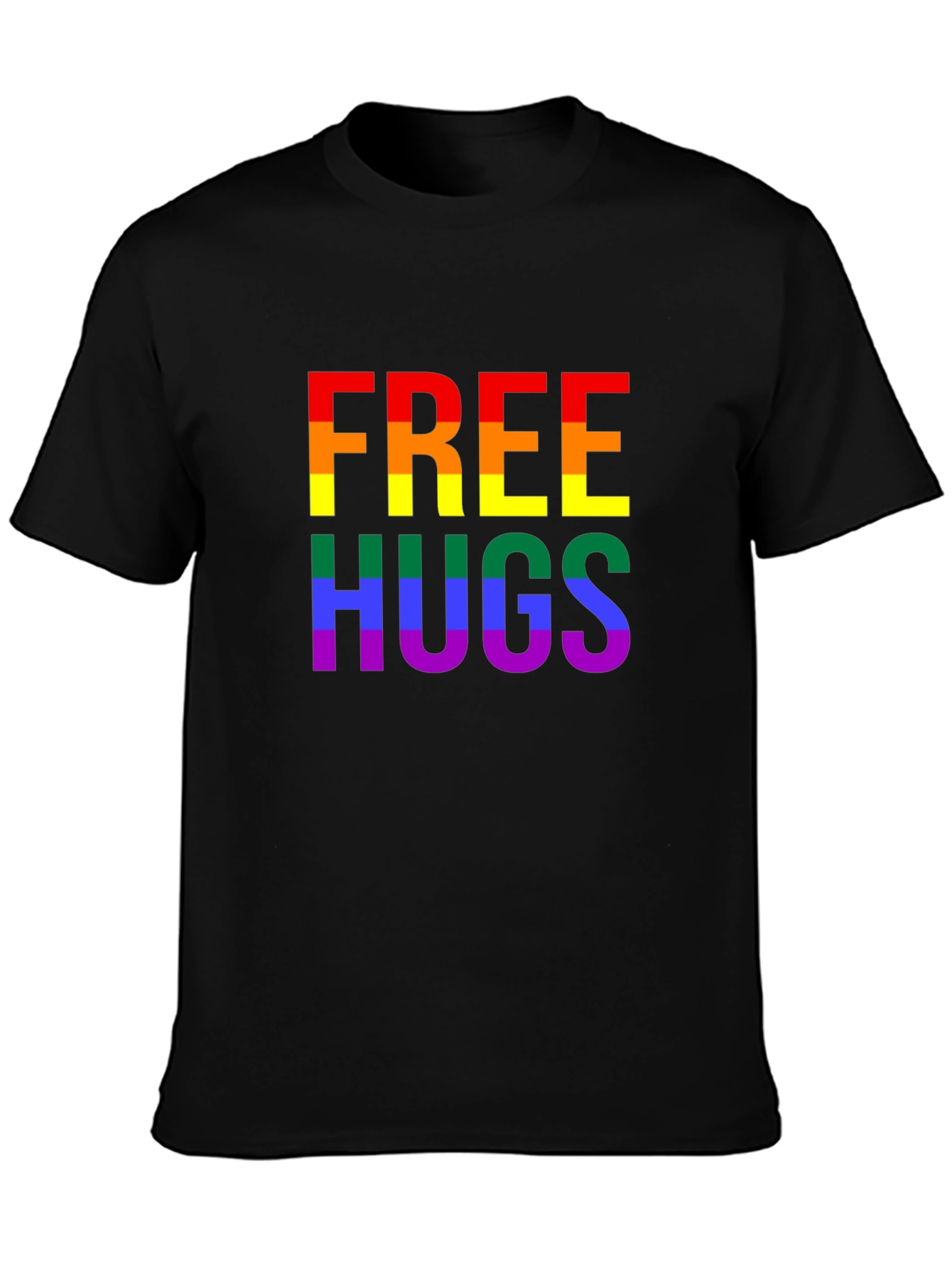 Rainbow Free Hugs Pride T-Shirt