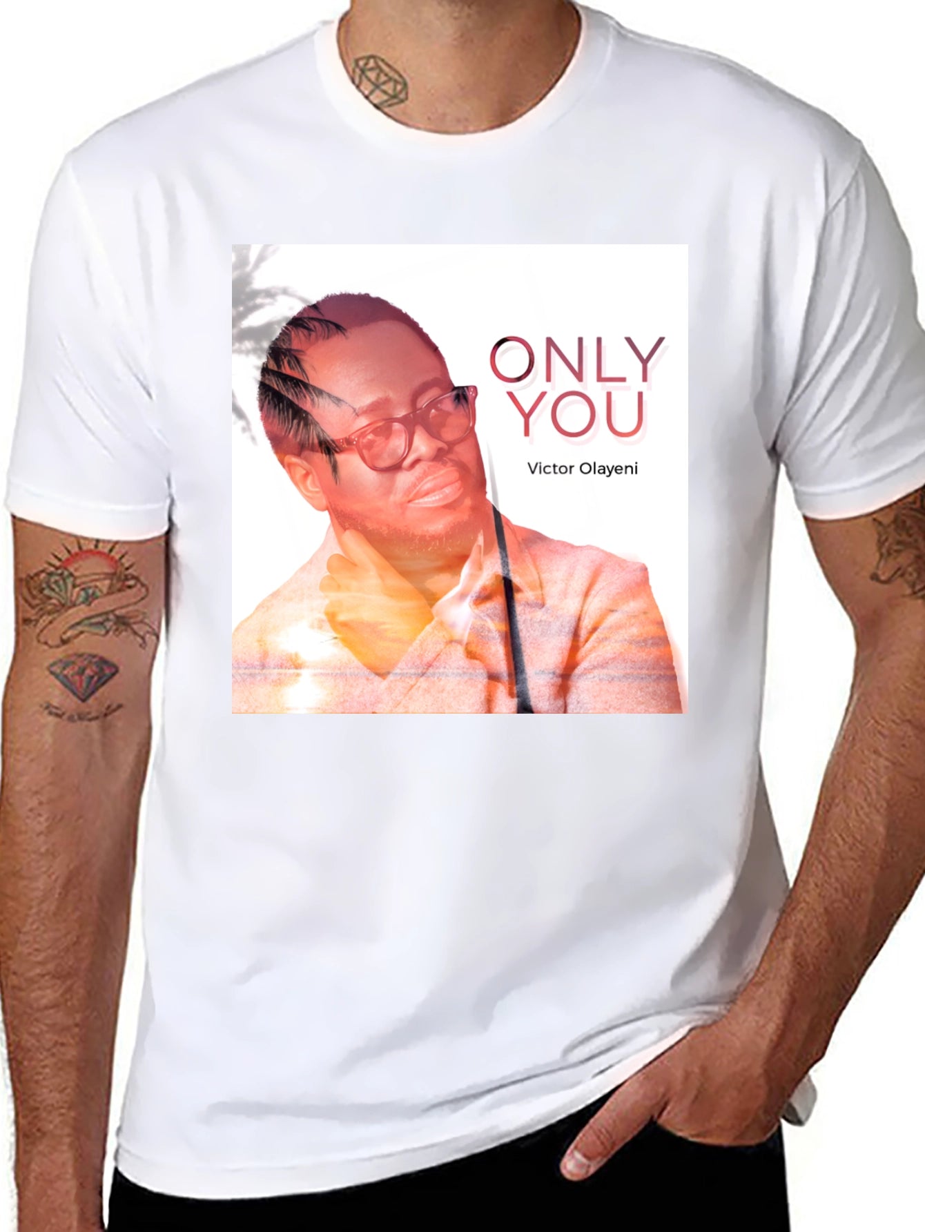 Victor Olayeni Only You Black T-Shirt