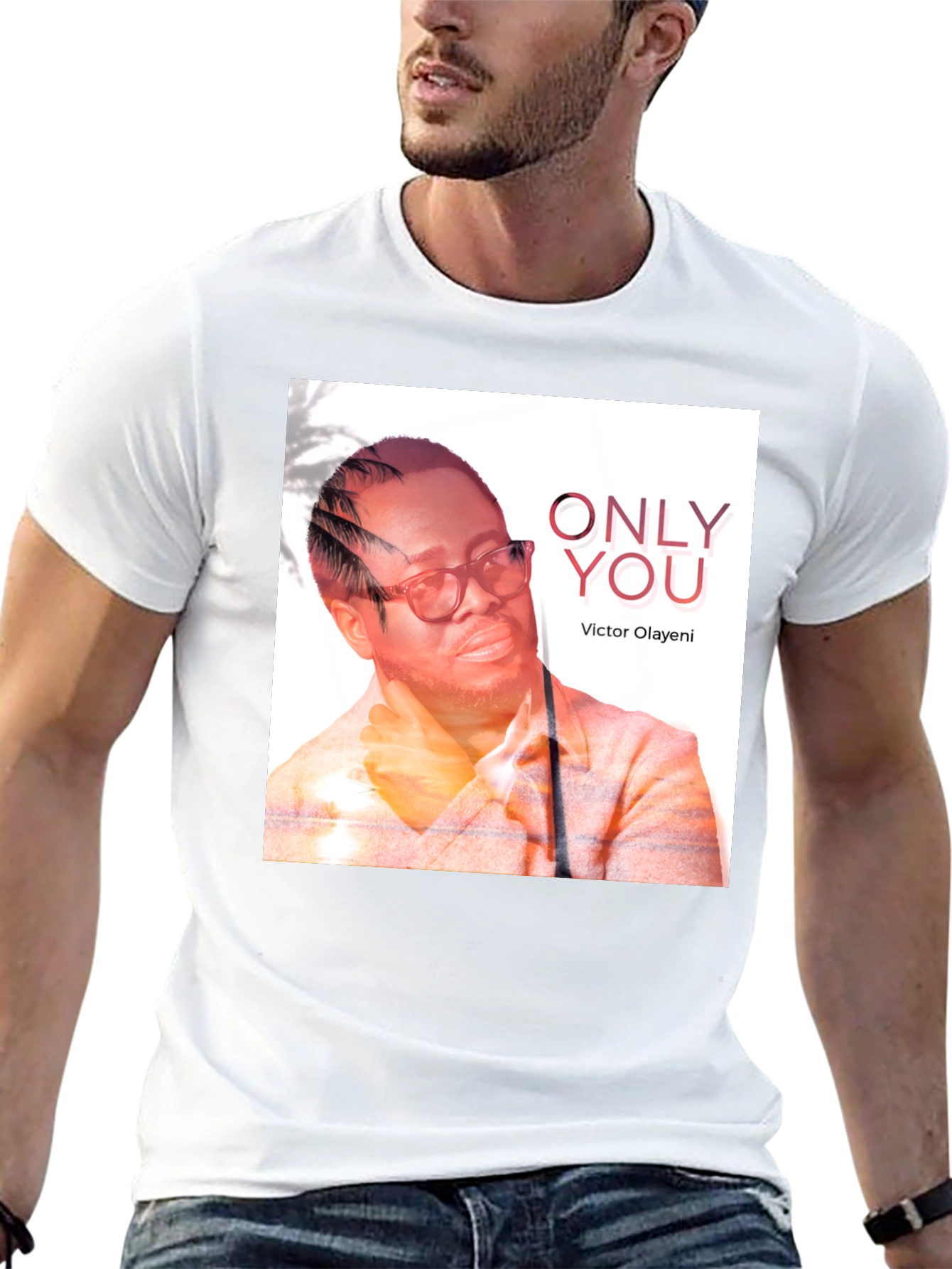 Victor Olayeni Only You Black T-Shirt