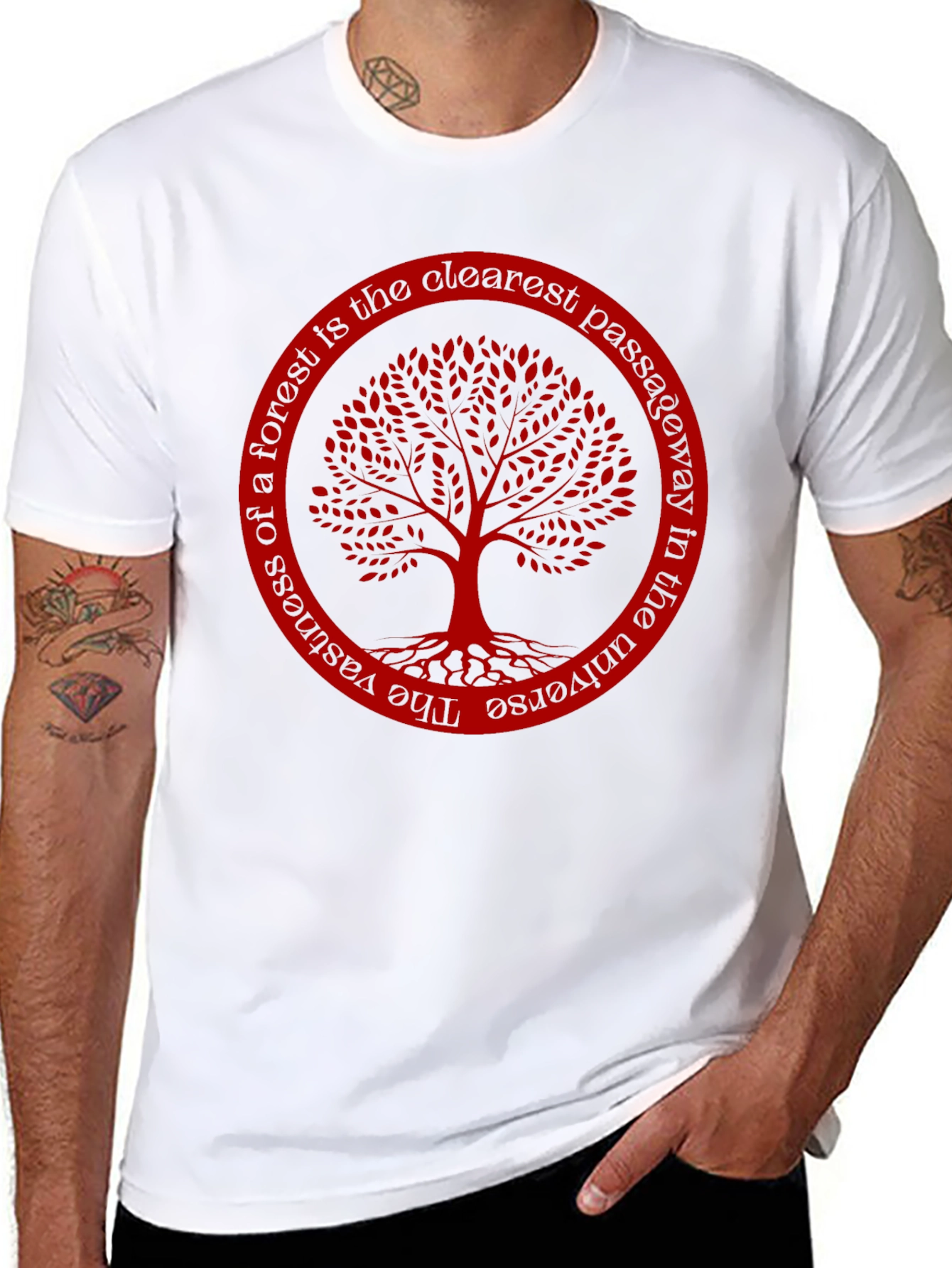 Tree of Life T-Shirt - Forest Passageway Tee