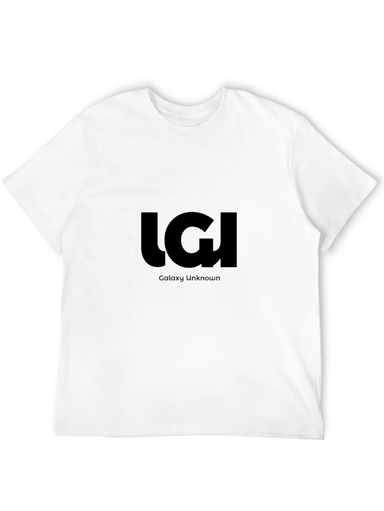 Galaxy Unknown Black T-Shirt: Modern Comfortable Fit