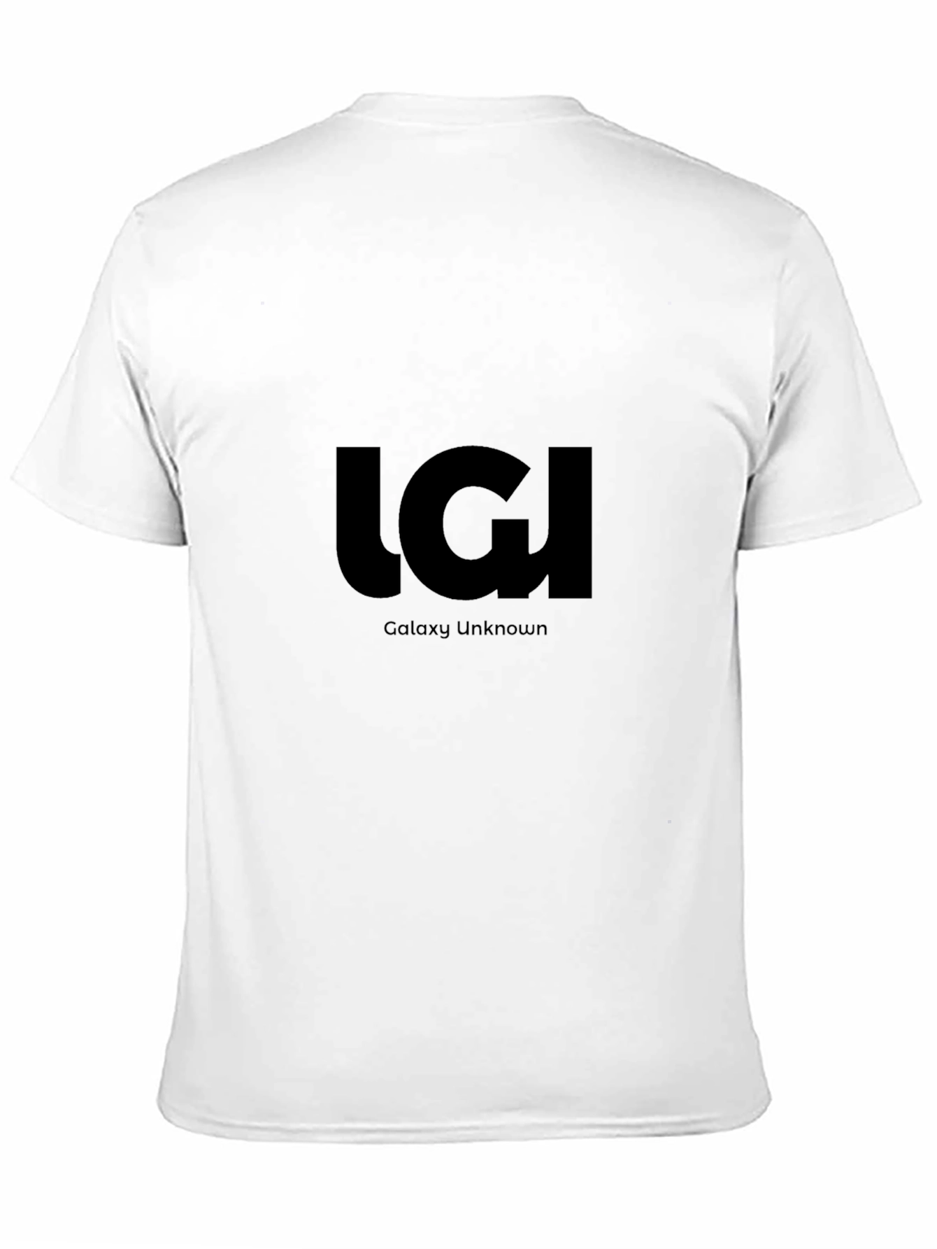 Galaxy Unknown Black T-Shirt: Modern Comfortable Fit