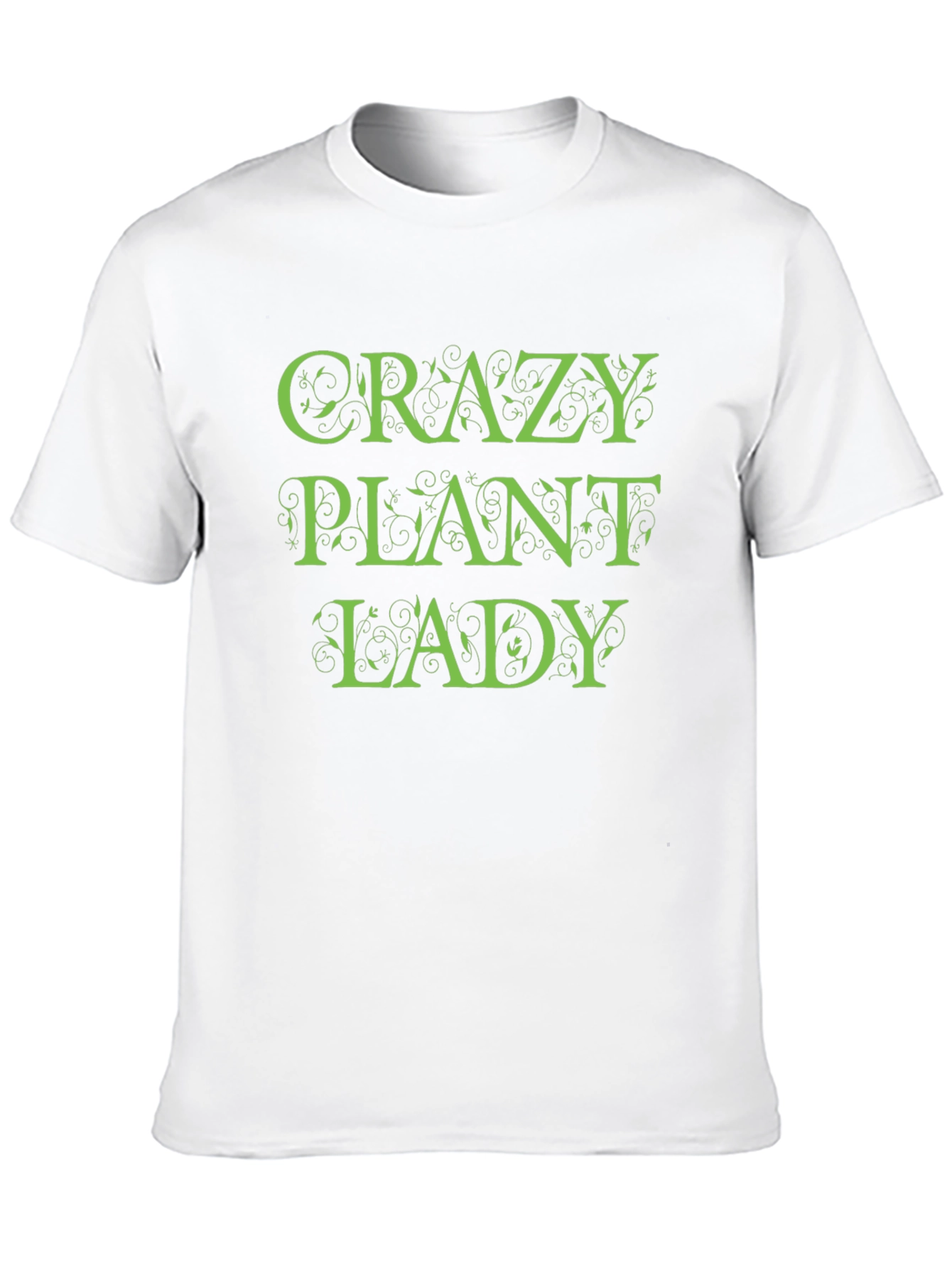 Crazy Plant Lady Graphic Tee - Black