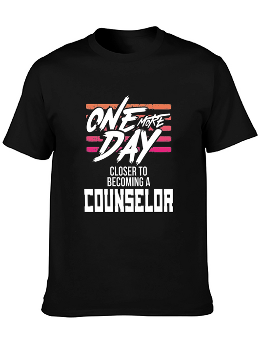 One More Day Counselor T-Shirt