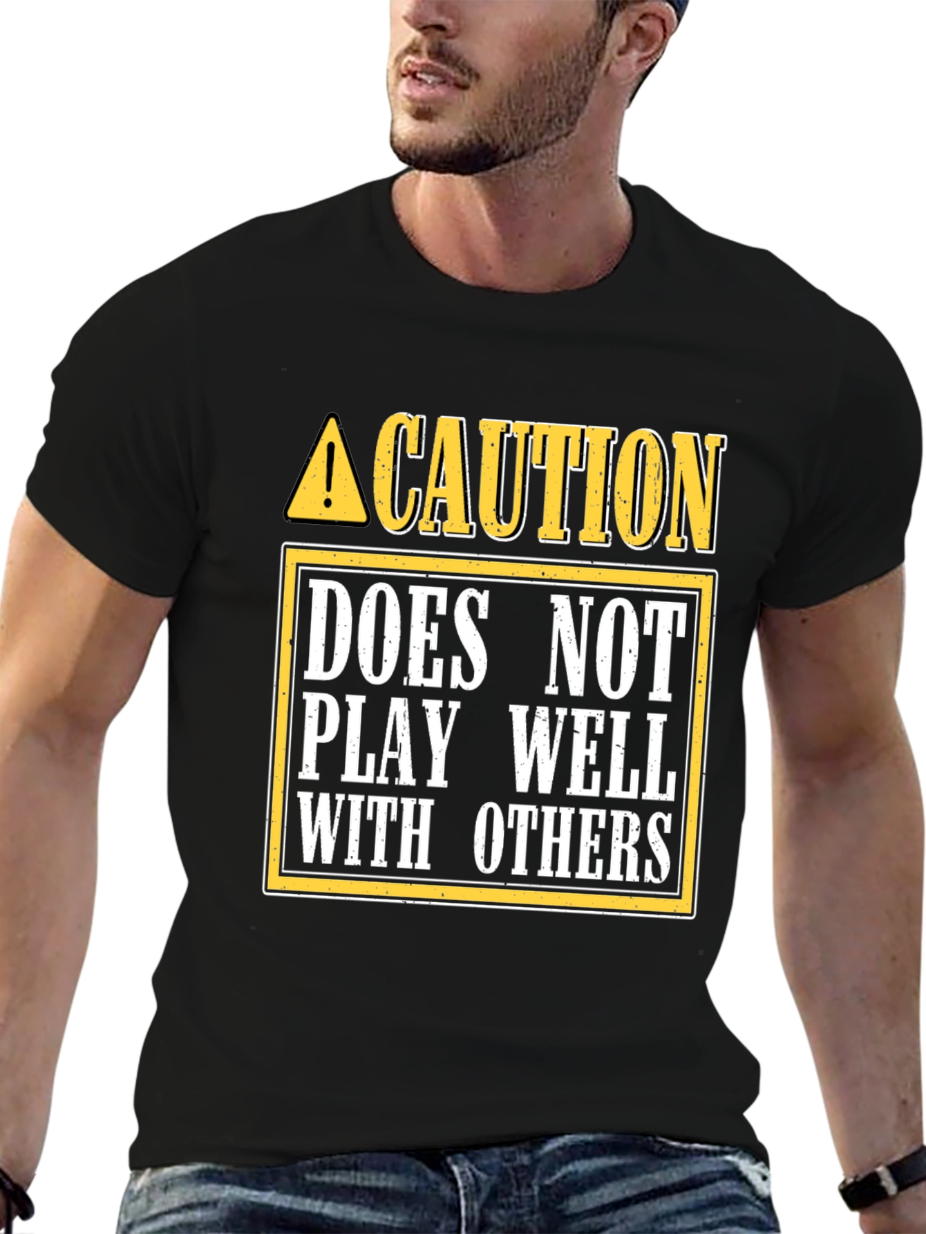 Caution: Does Not Play Well With Others T-Shirt