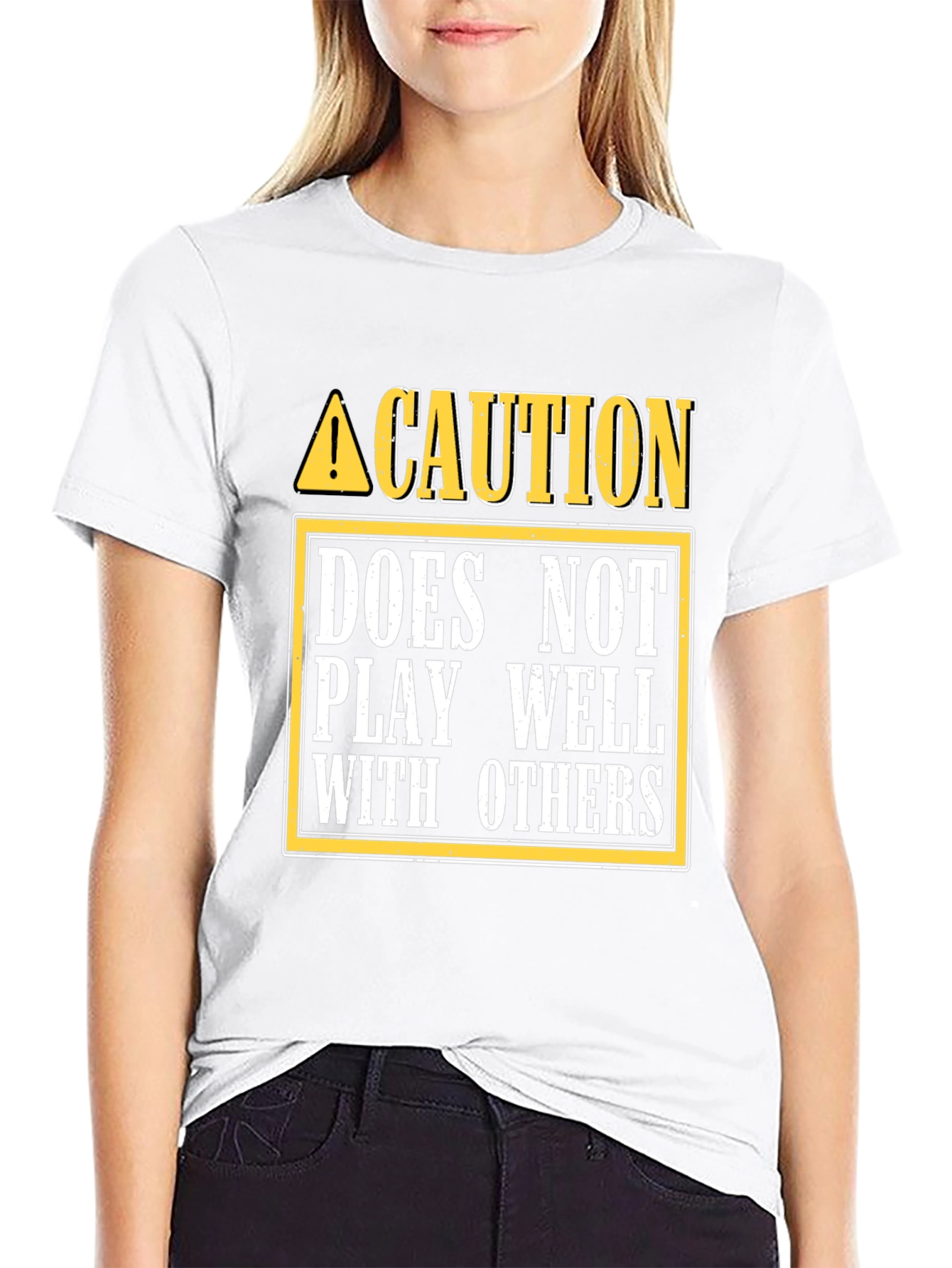 Caution: Does Not Play Well With Others T-Shirt