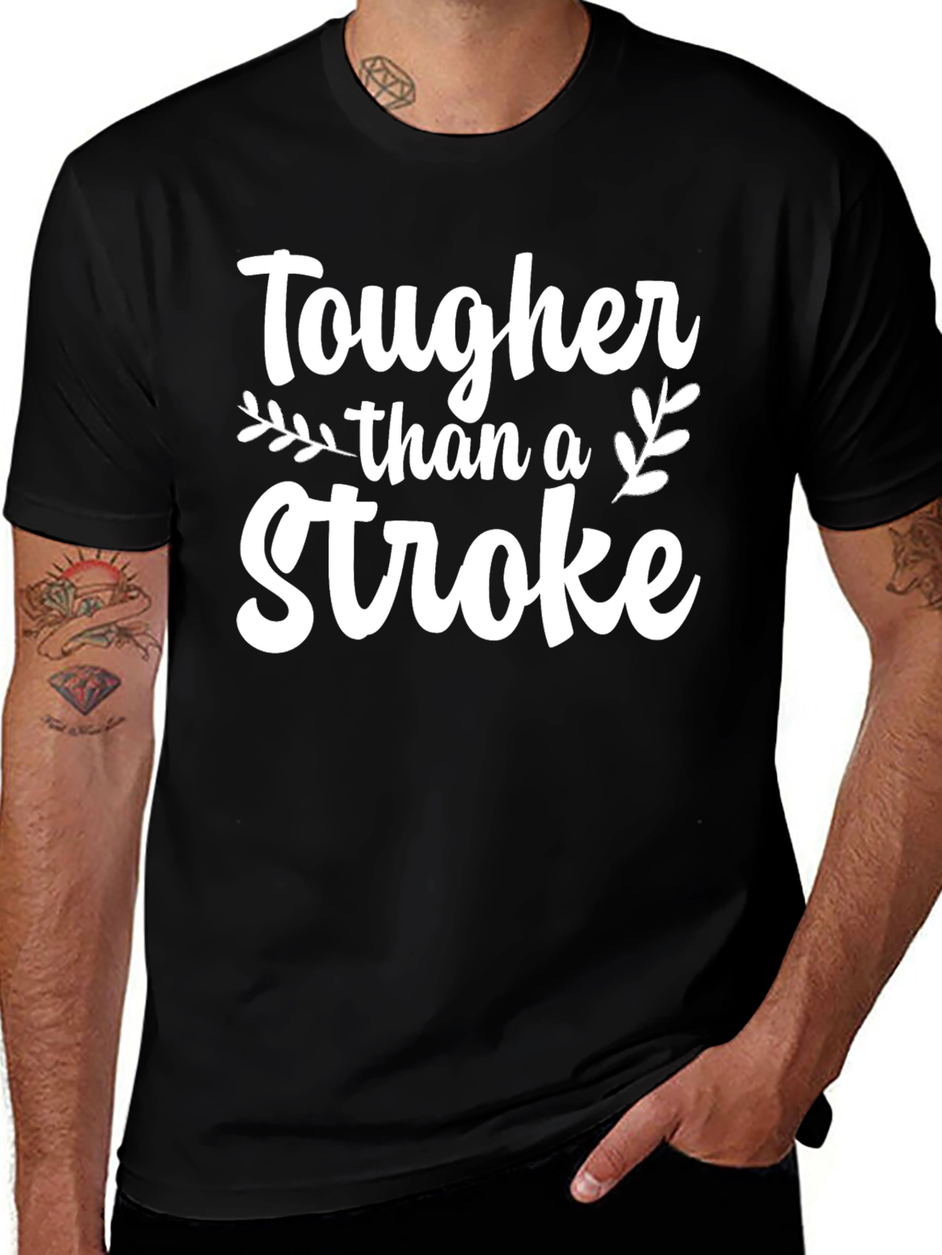 Tougher Than a Stroke Graphic T-Shirt