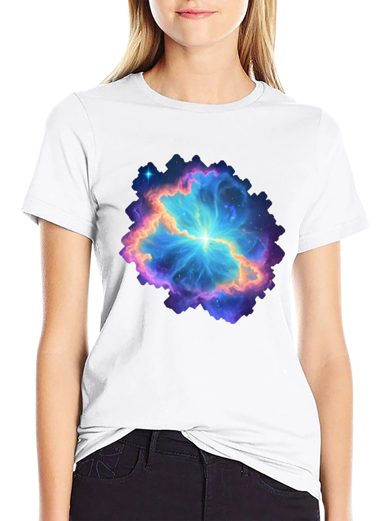 Nebula Galaxy T-Shirt - Cosmic Design Tee