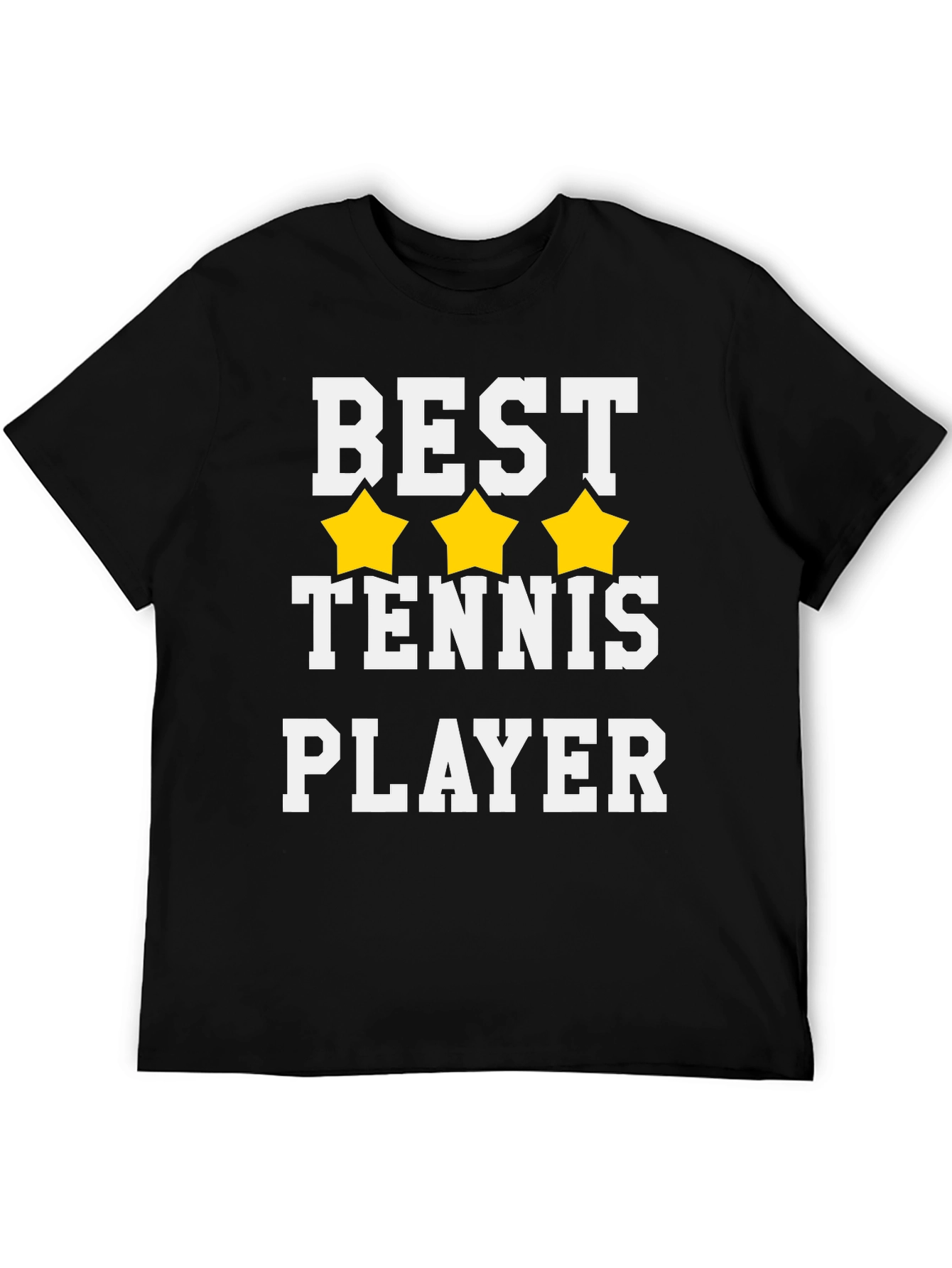 Best Tennis Player T-Shirt - Black