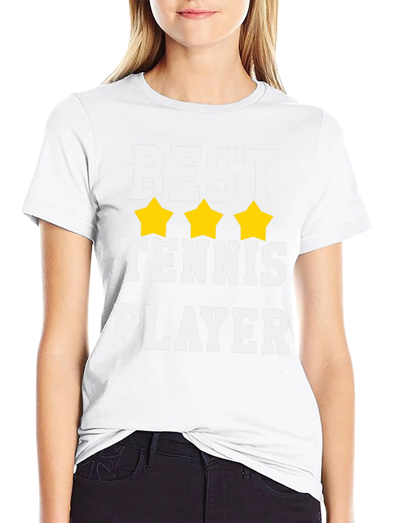 Best Tennis Player T-Shirt - Black