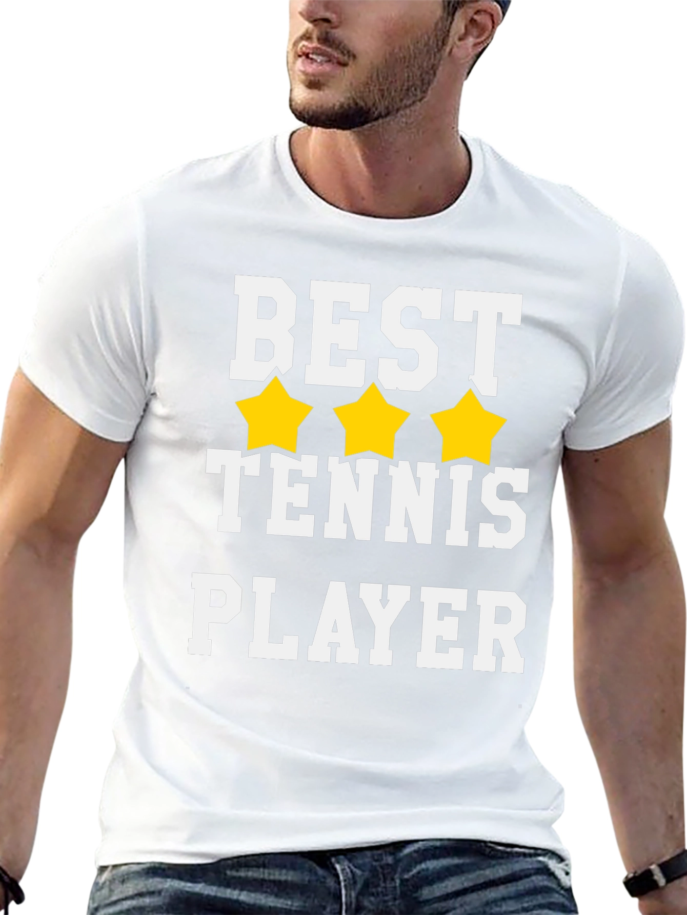 Best Tennis Player T-Shirt - Black