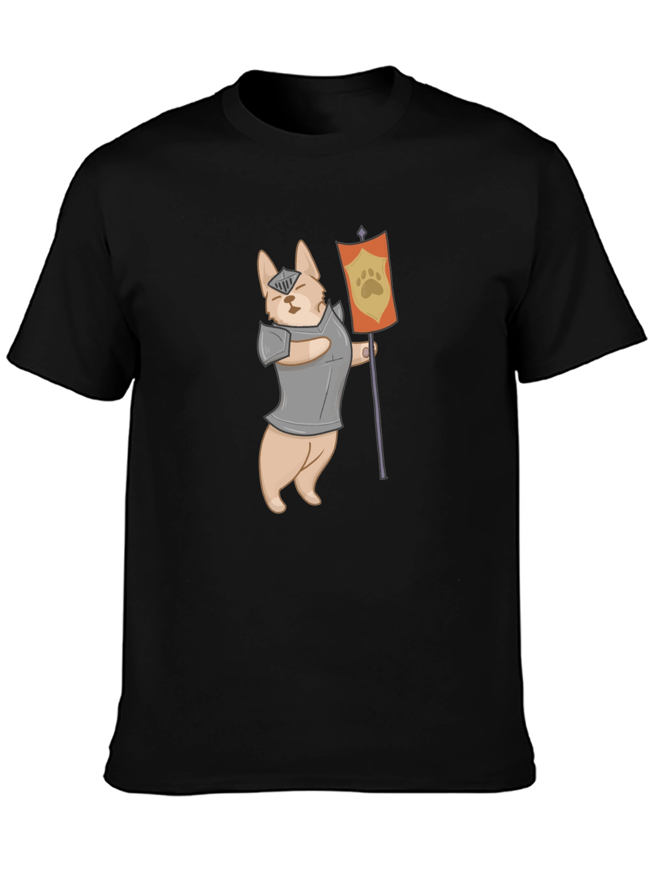 Knight Dog T-Shirt - Medieval Pet Warrior Tee
