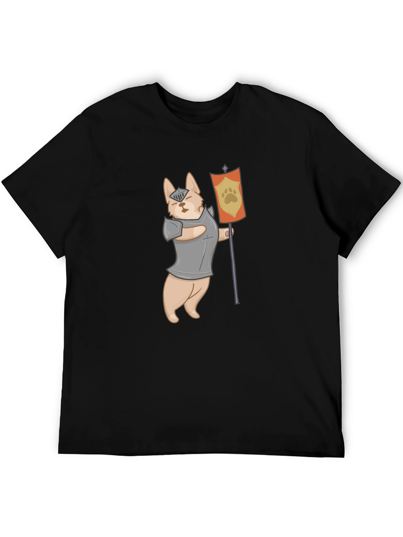 Knight Dog T-Shirt - Medieval Pet Warrior Tee