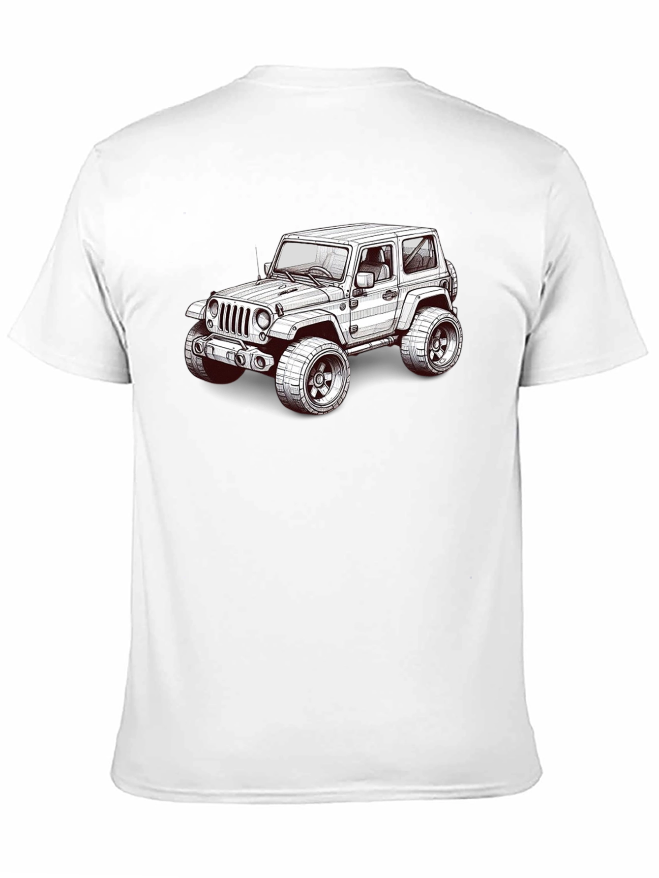 Jeep Graphic T-Shirt - Black Short Sleeve Tee