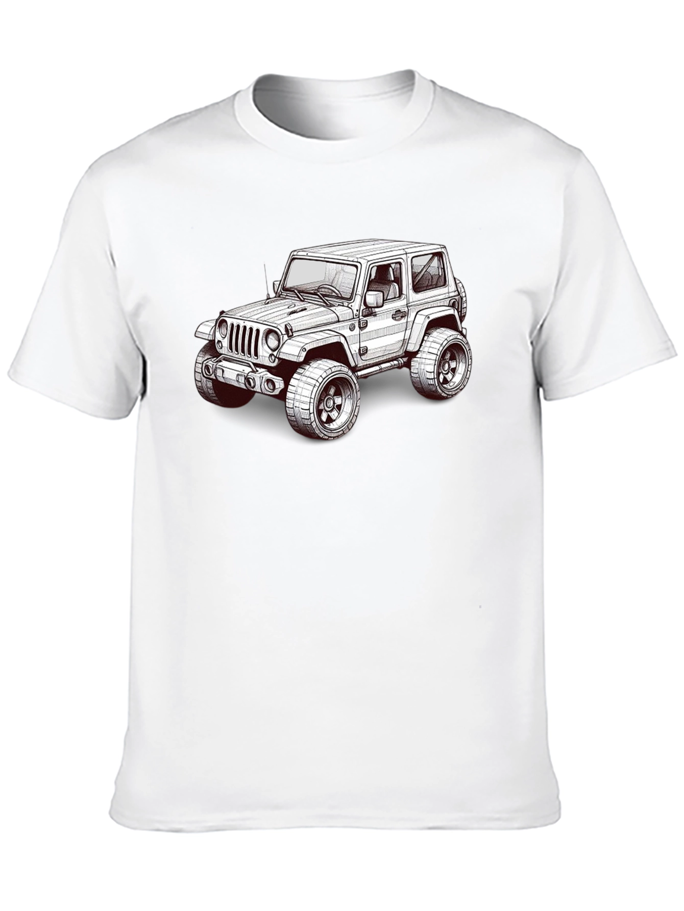 Jeep Graphic T-Shirt - Black Short Sleeve Tee