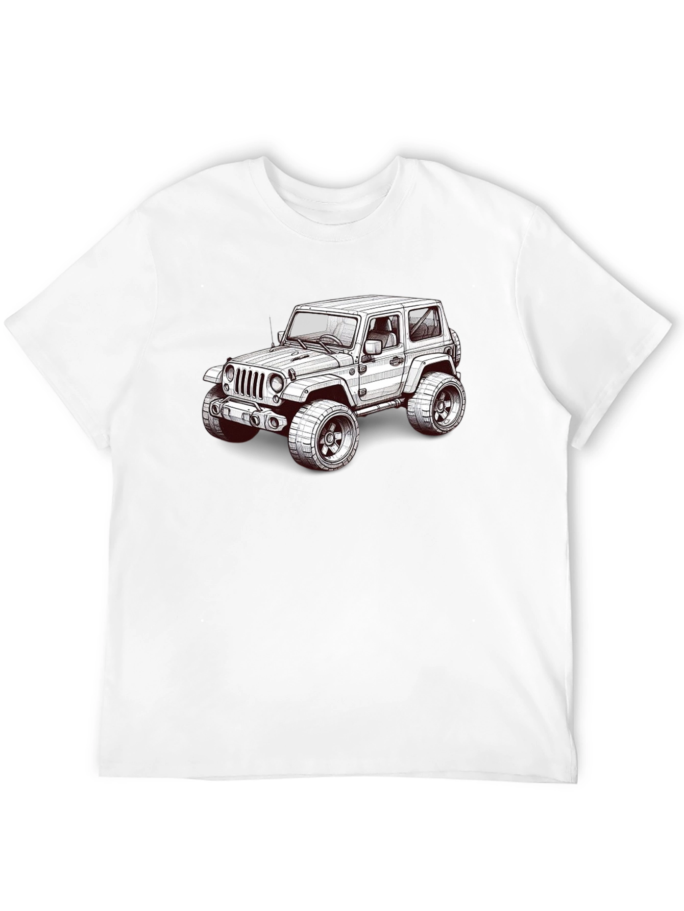 Jeep Graphic T-Shirt - Black Short Sleeve Tee