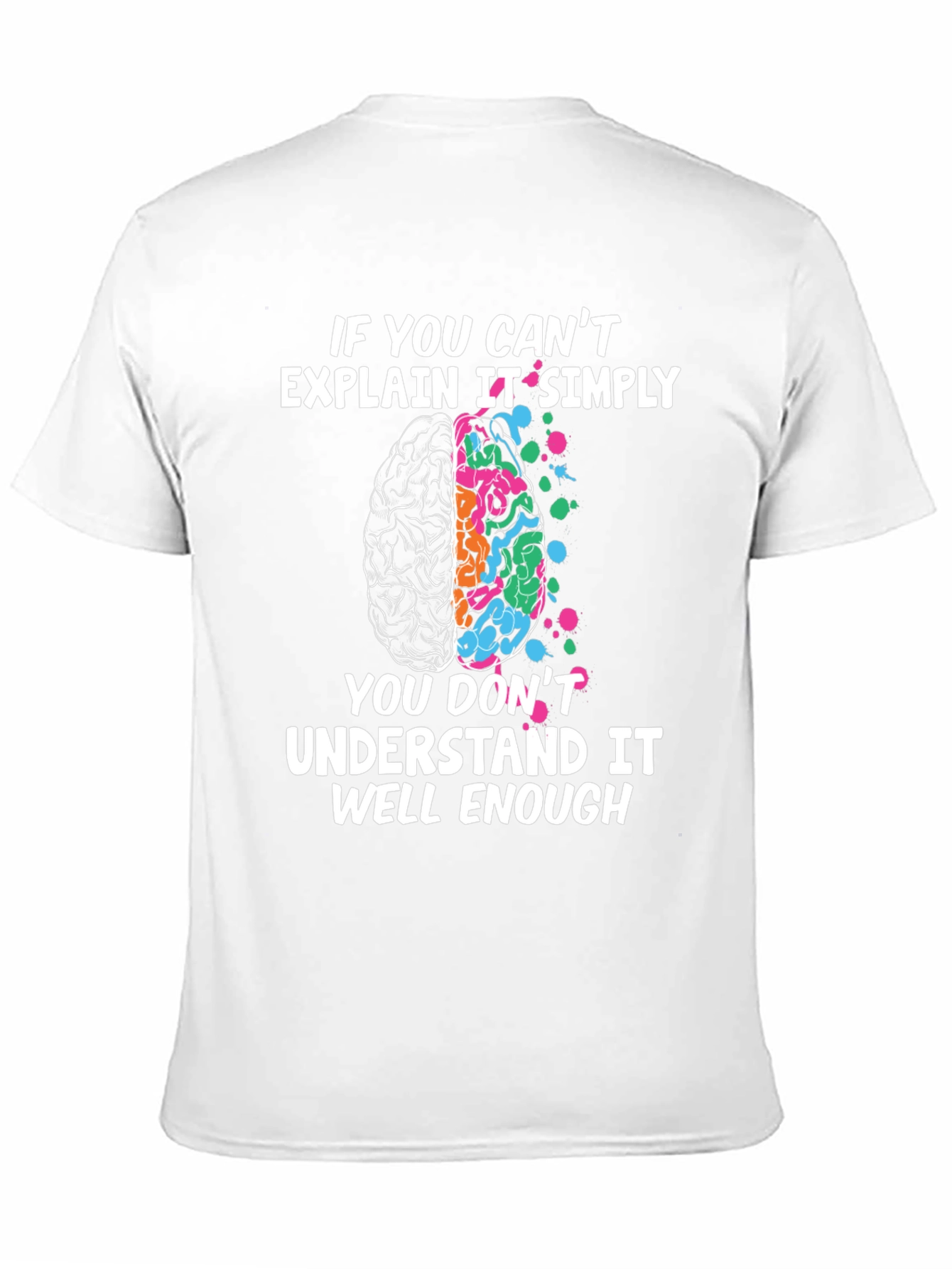 Explain It Simply Brain T-Shirt