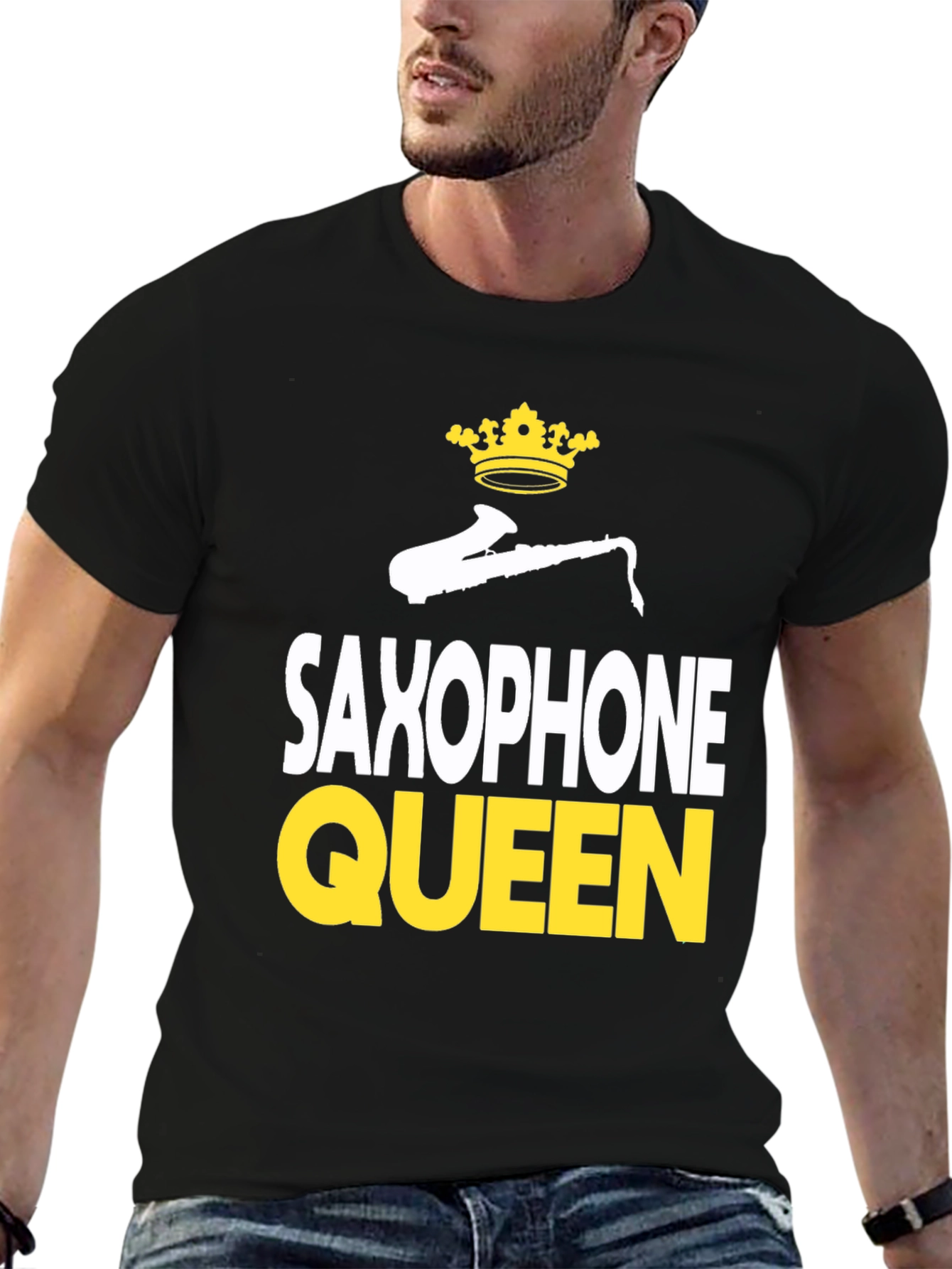 Saxophone Queen Graphic T-Shirt