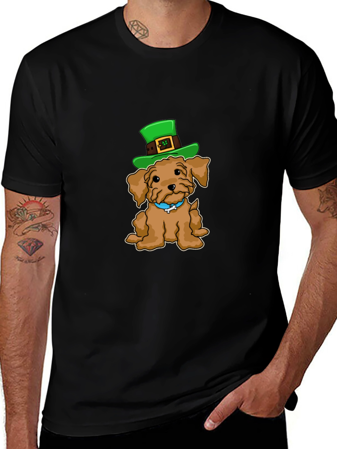 St. Patricks Day Dog T-Shirt