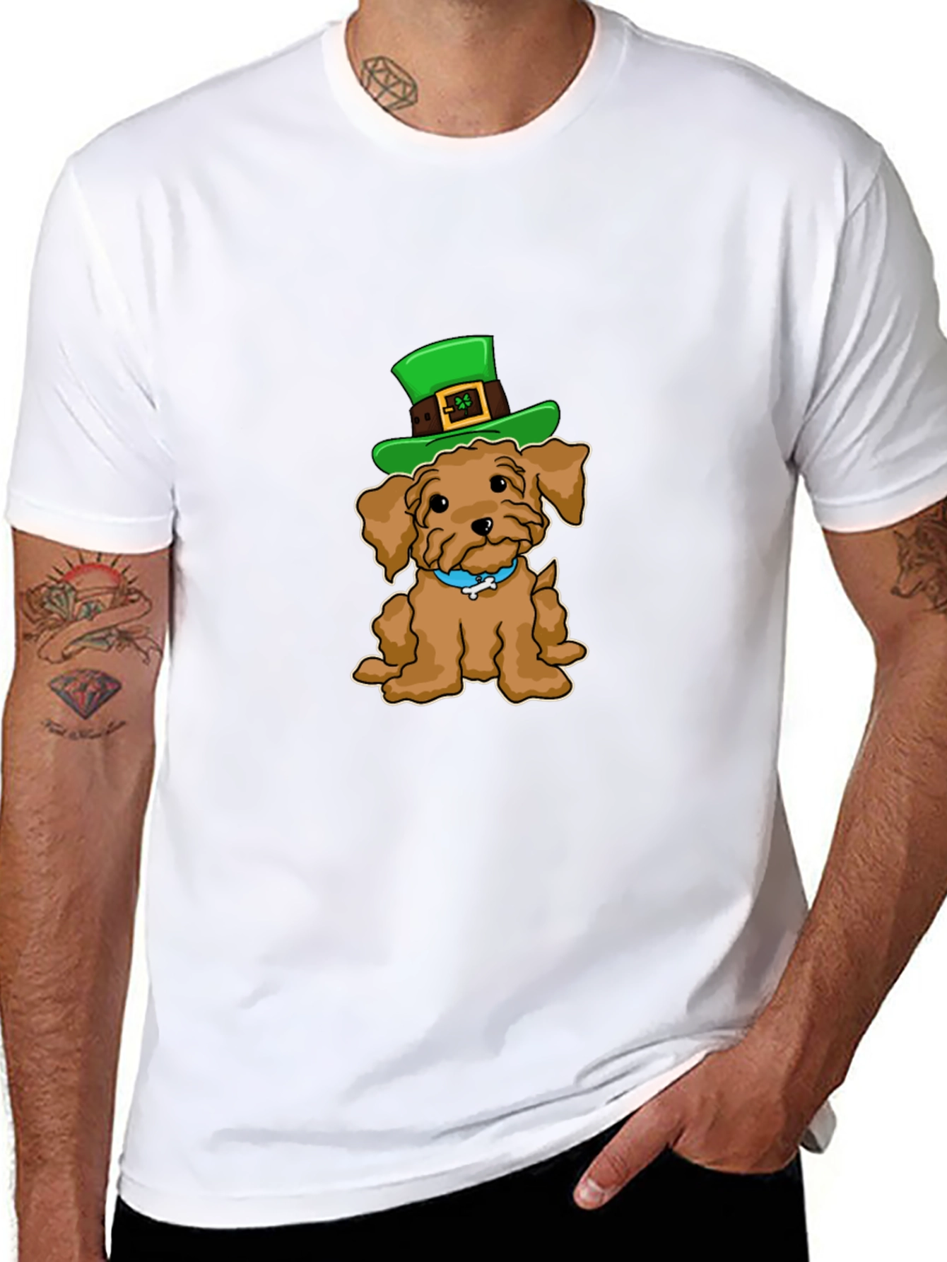 St. Patricks Day Dog T-Shirt