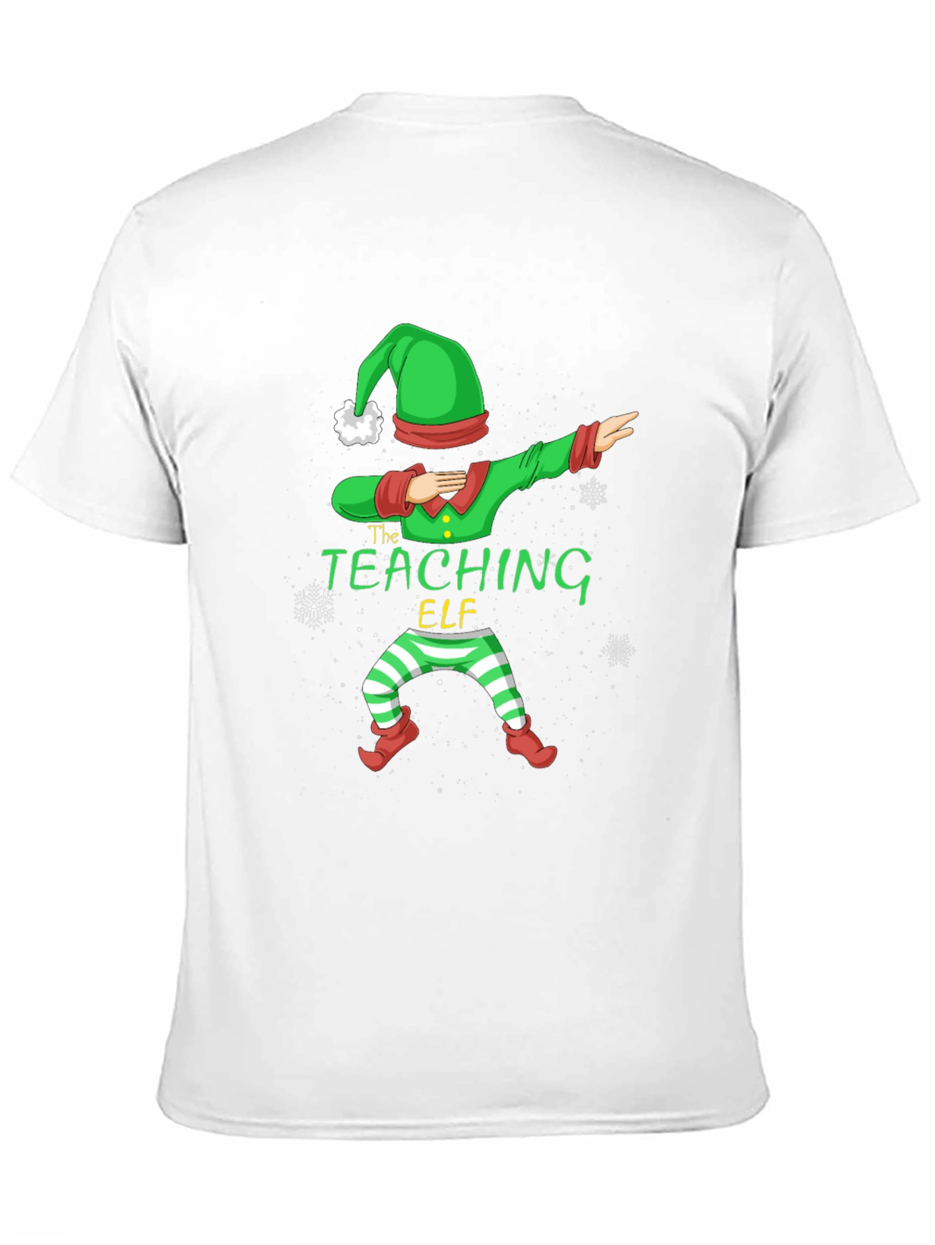 The Teaching Elf Dabbing Graphic T-Shirt