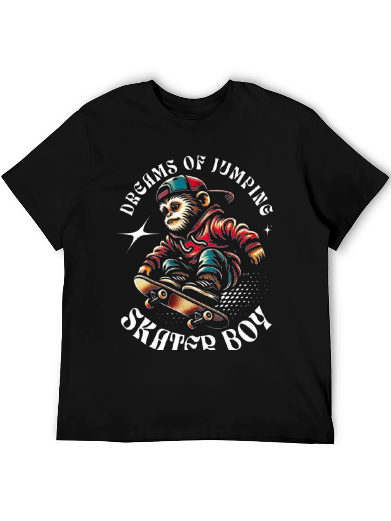 Dreams of Jumping Skater Boy T-Shirt