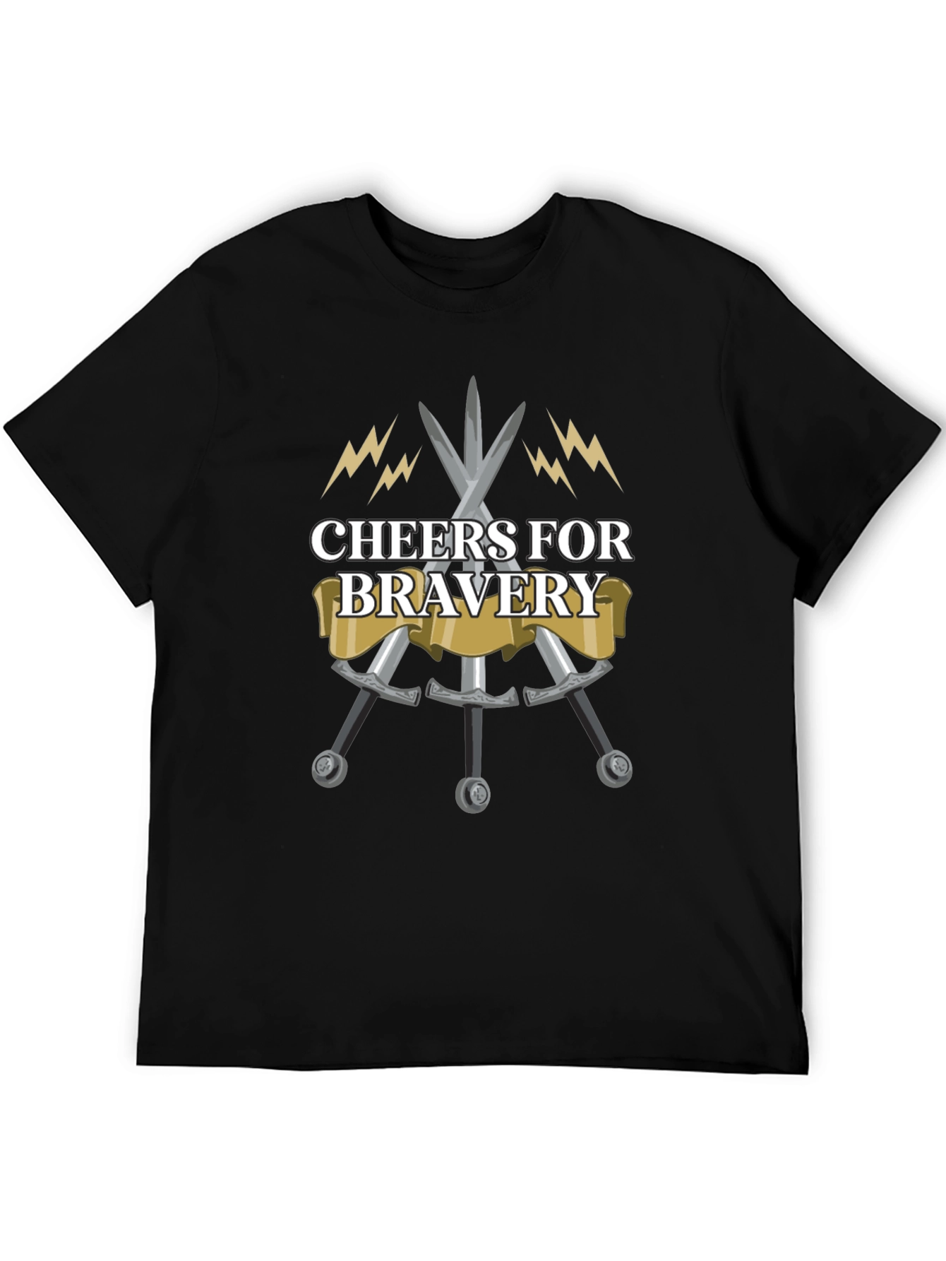Cheers for Bravery Graphic T-Shirt