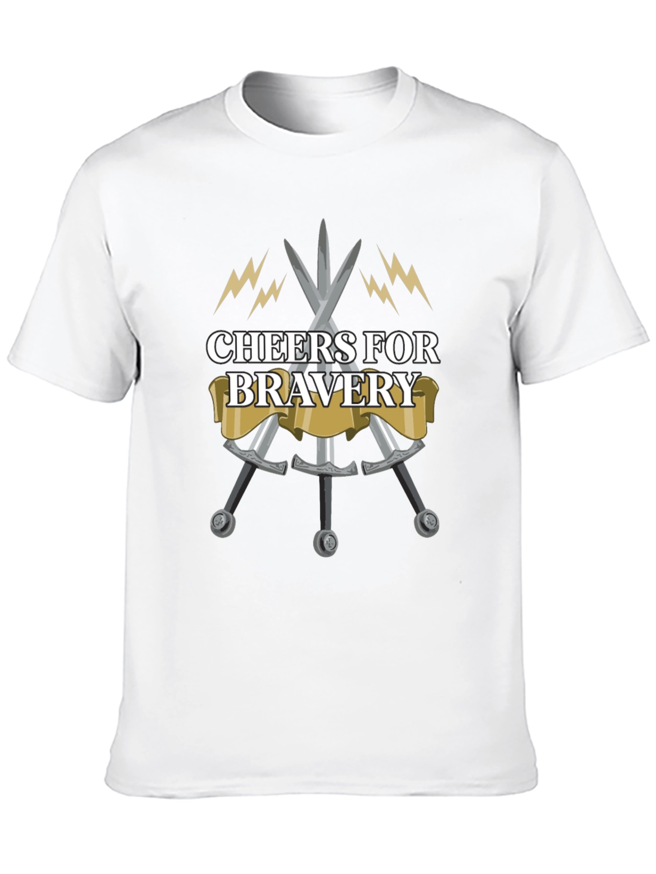 Cheers for Bravery Graphic T-Shirt