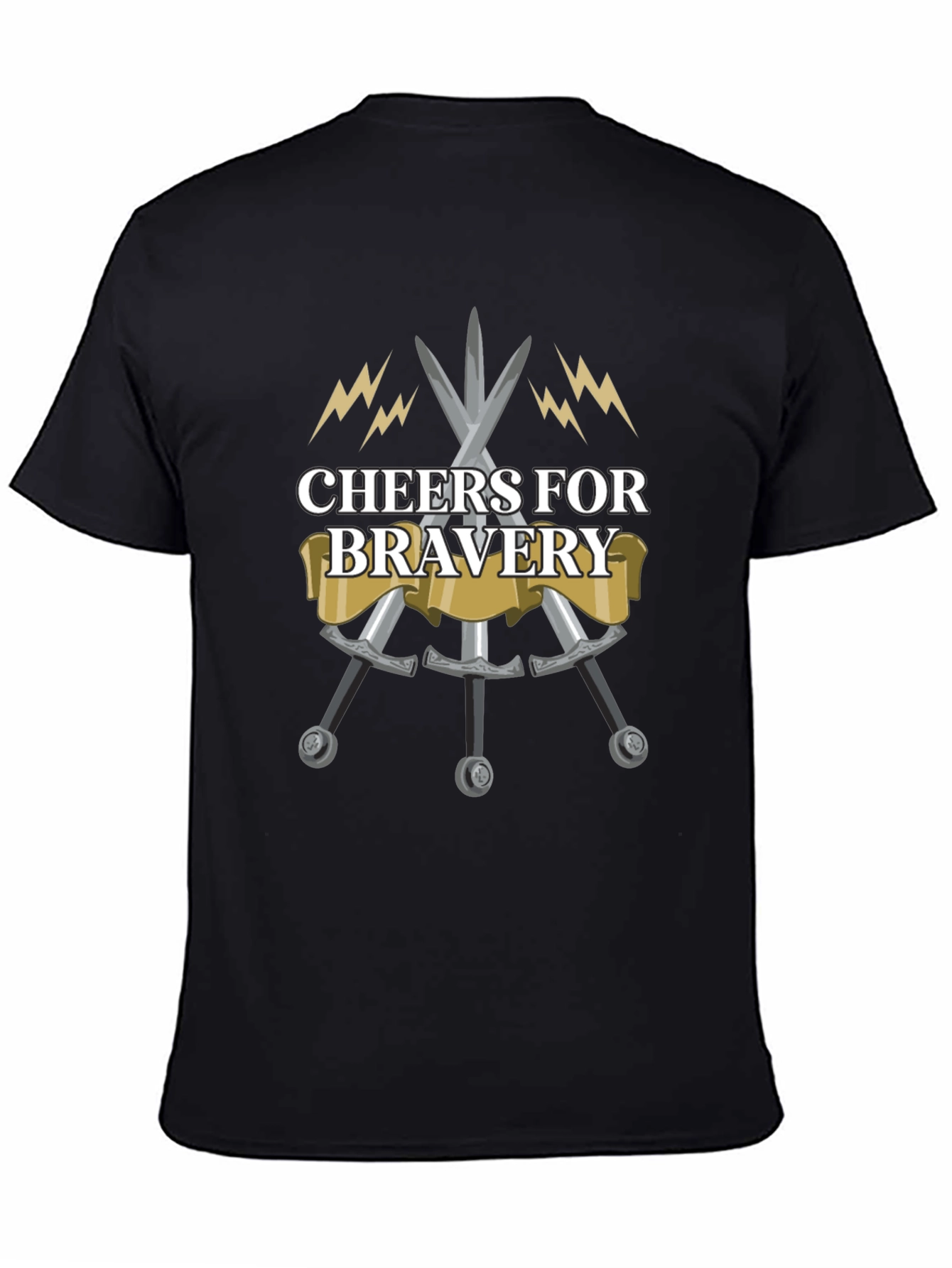 Cheers for Bravery Graphic T-Shirt