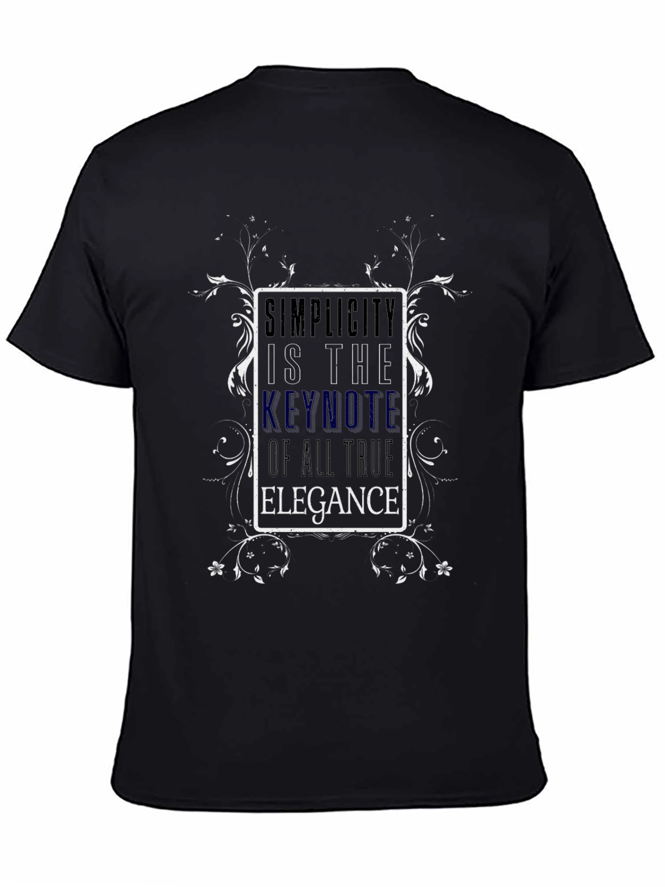 Simplicity Elegance Graphic T-Shirt