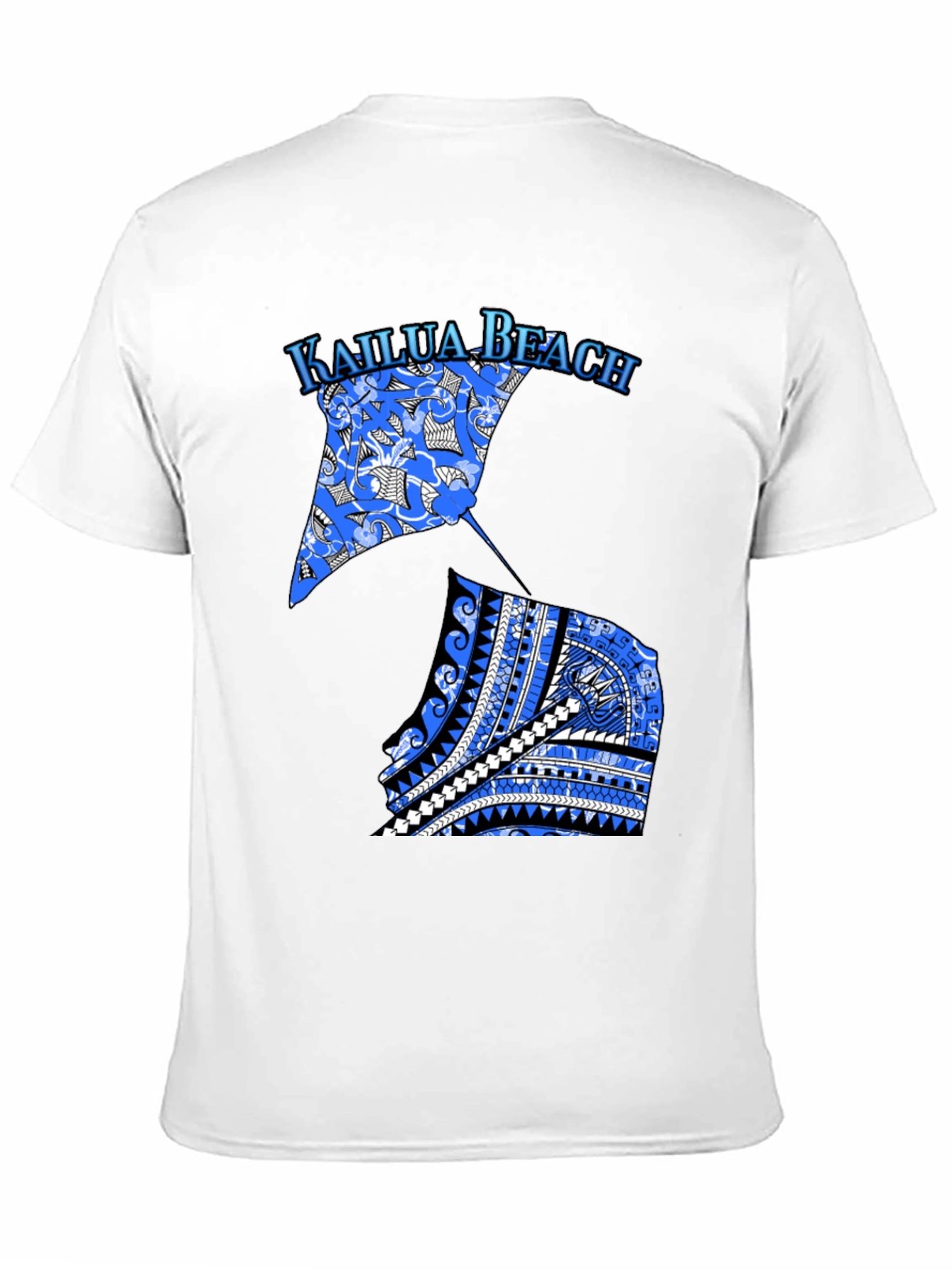 Kailua Beach Graphic Tee - Black