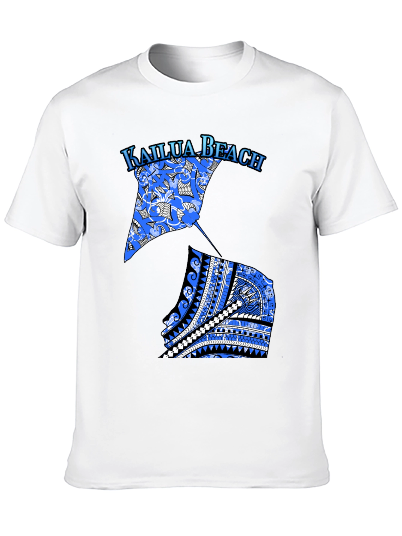 Kailua Beach Graphic Tee - Black