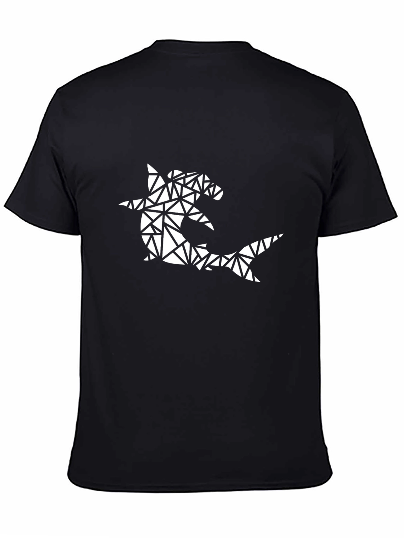 Geometric Hammerhead Shark T-Shirt