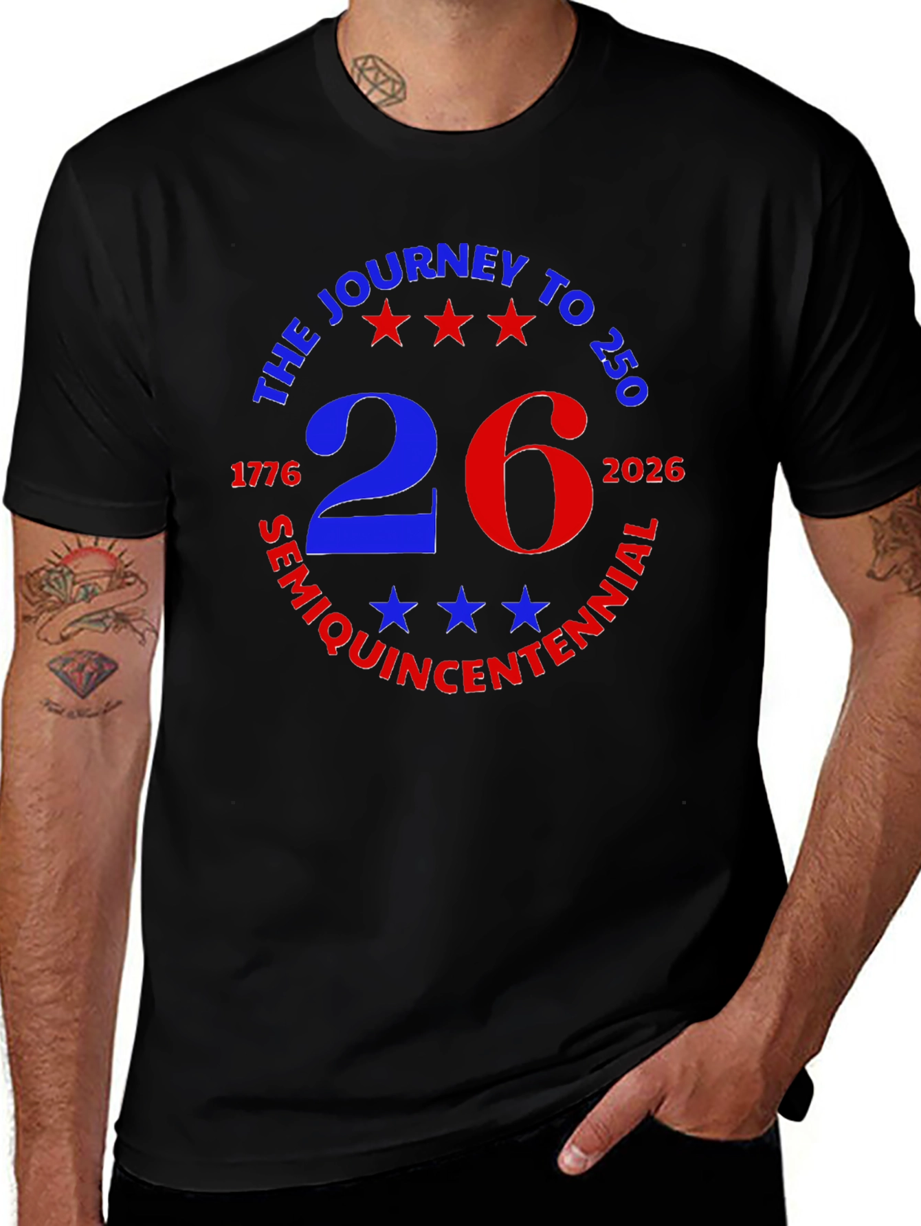Semiquincentennial Journey to 250 T-Shirt
