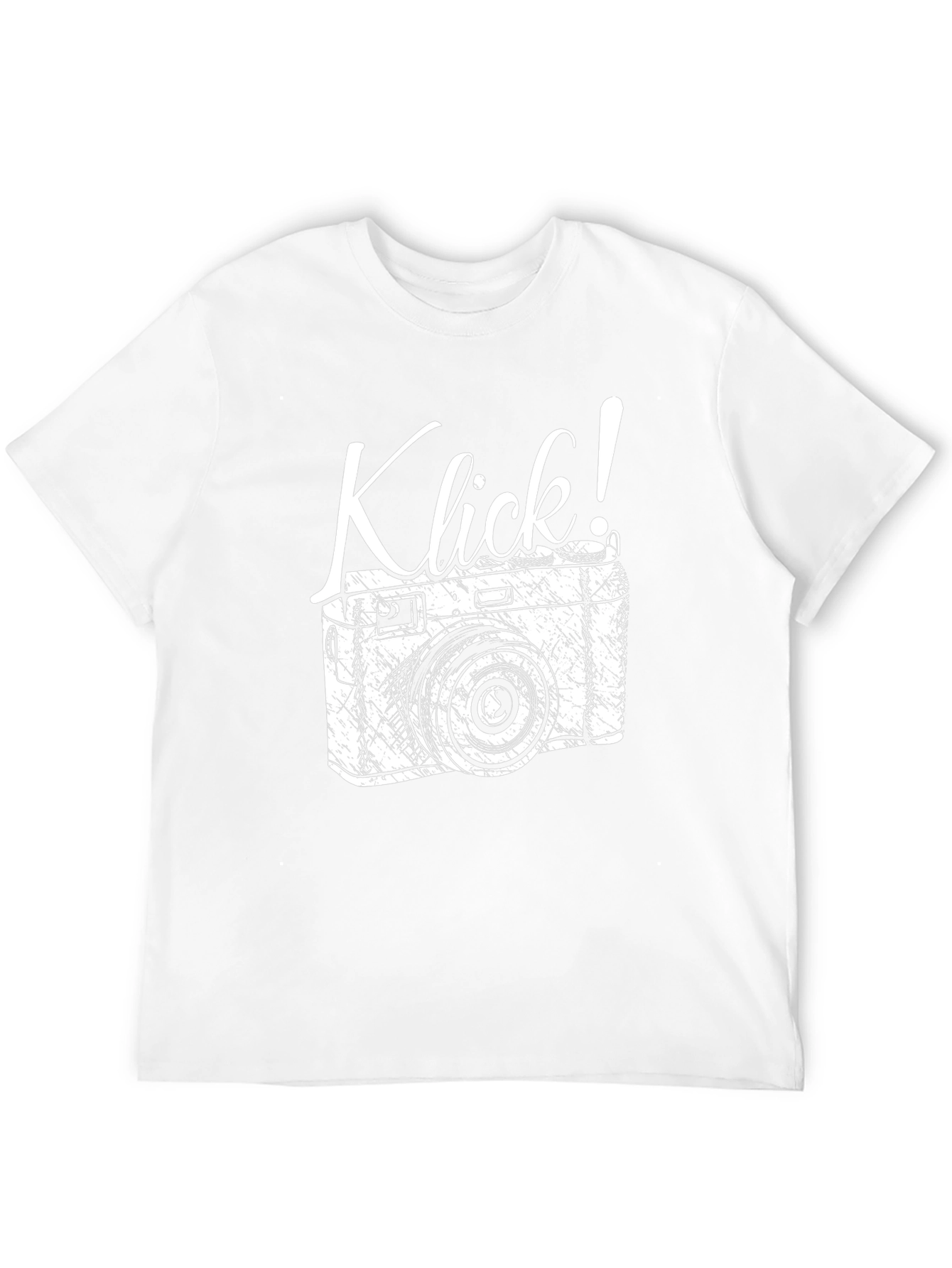 Klick! Camera Graphic T-Shirt - Retro Style