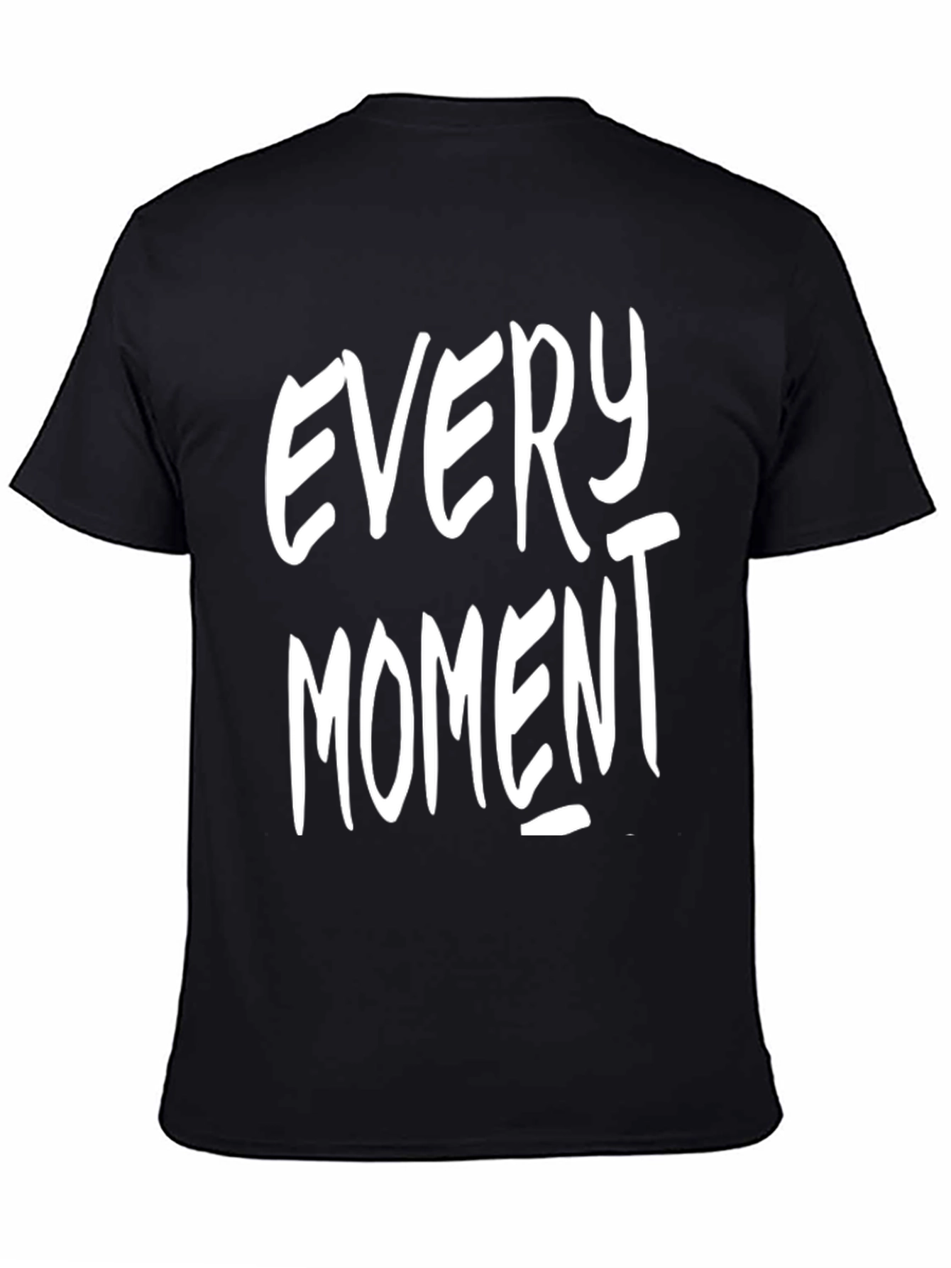 Every Moment Graphic Tee - Mens Black T-Shirt