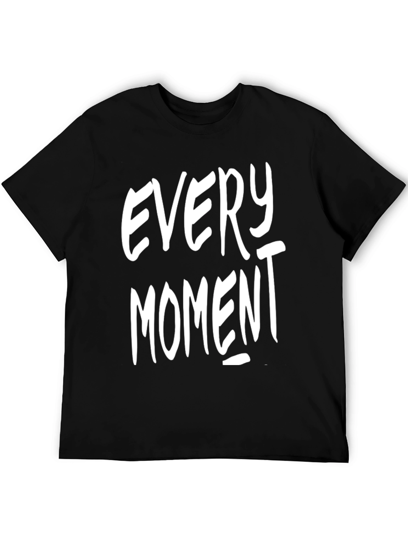 Every Moment Graphic Tee - Mens Black T-Shirt