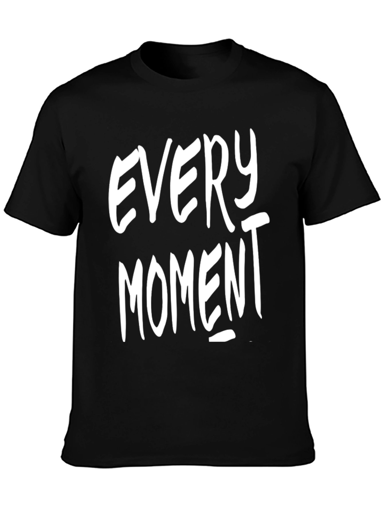 Every Moment Graphic Tee - Mens Black T-Shirt