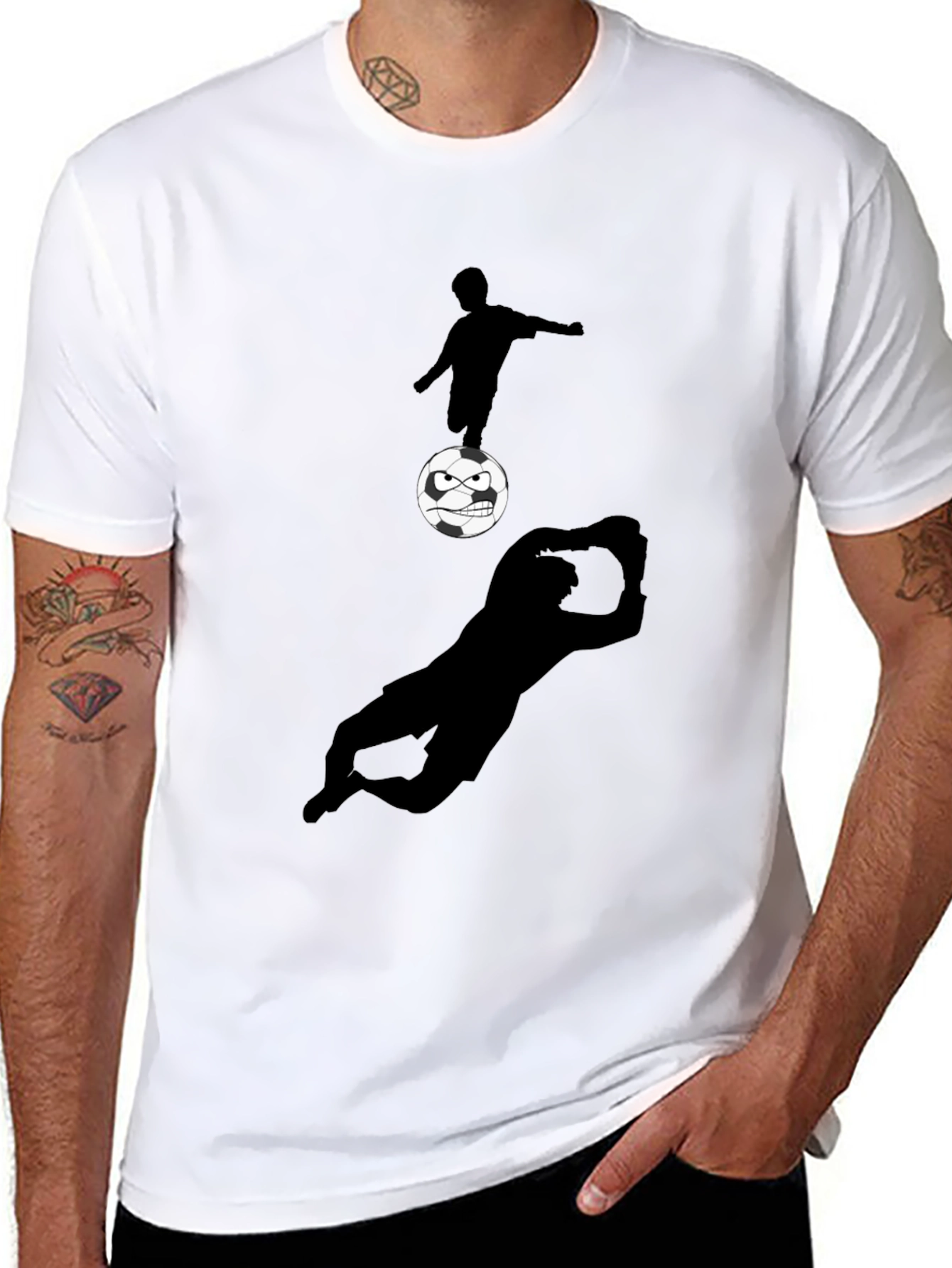 Soccer Save Graphic Tee